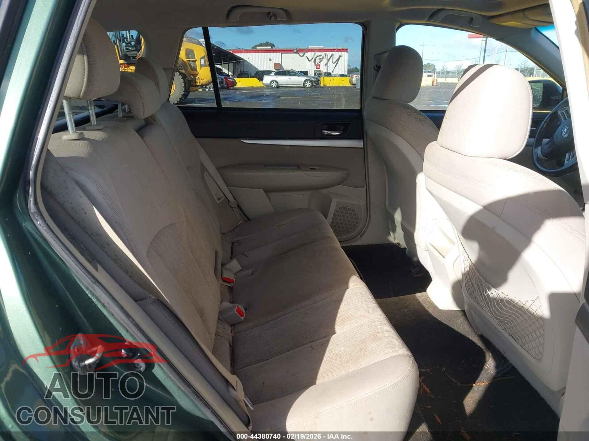 SUBARU OUTBACK 2014 - 4S4BRBDC0E3261984