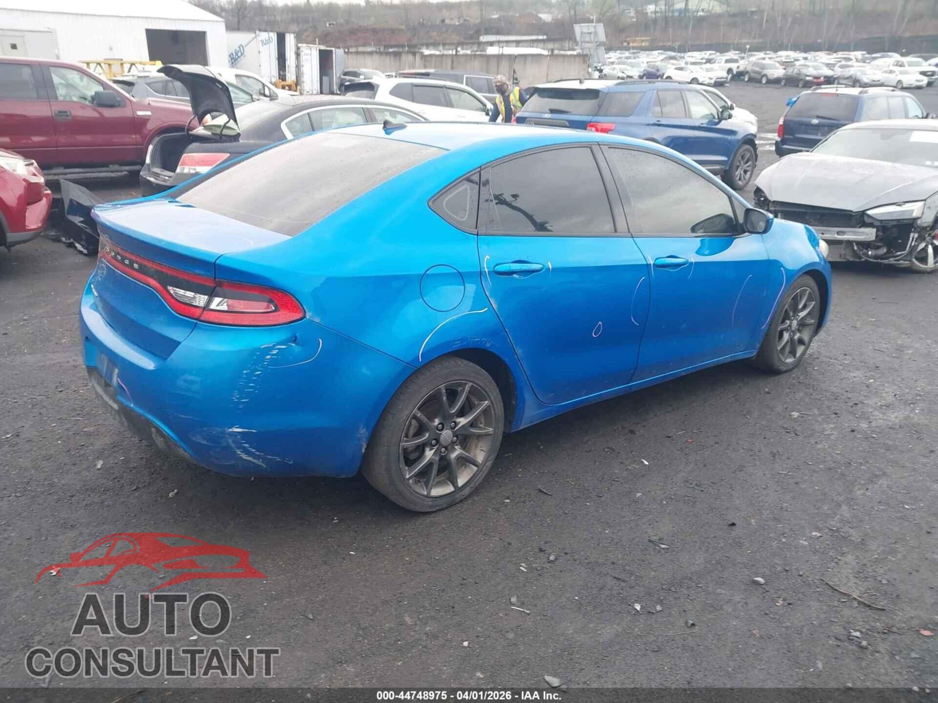 DODGE DART 2015 - 1C3CDFAA1FD363876