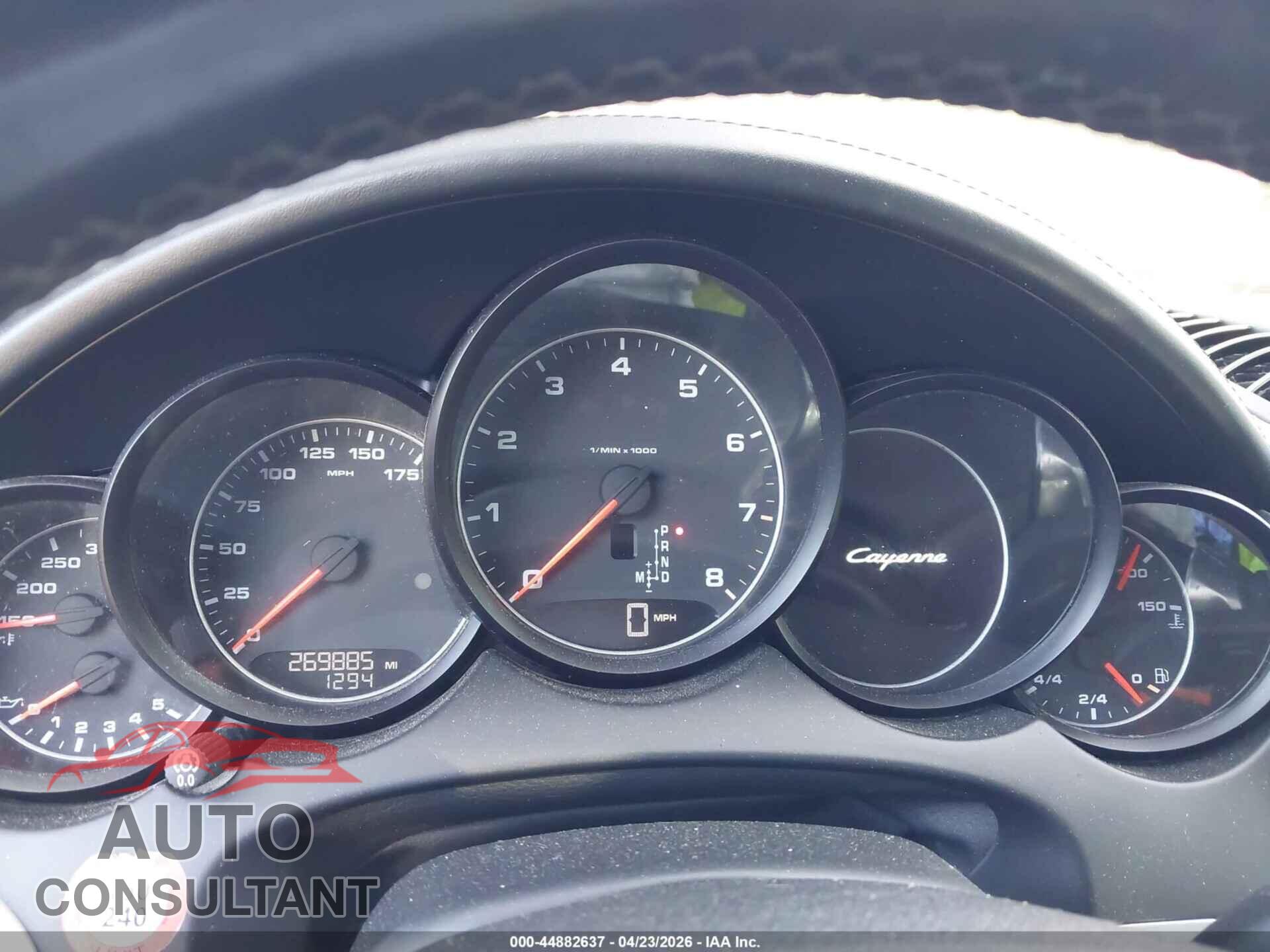 PORSCHE CAYENNE 2011 - WP1AA2A26BLA04910