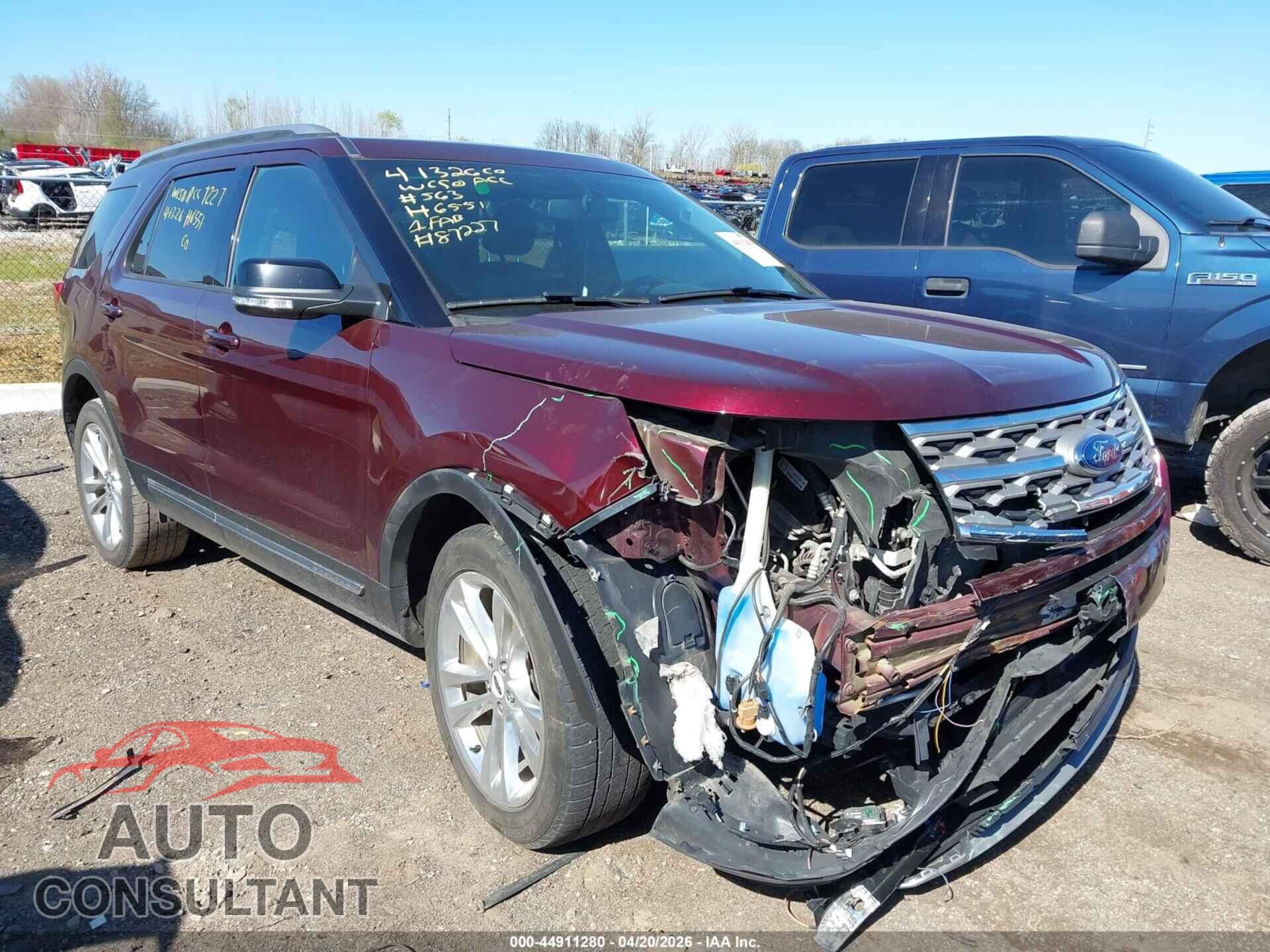 FORD EXPLORER 2018 - 1FM5K8D82JGB87227