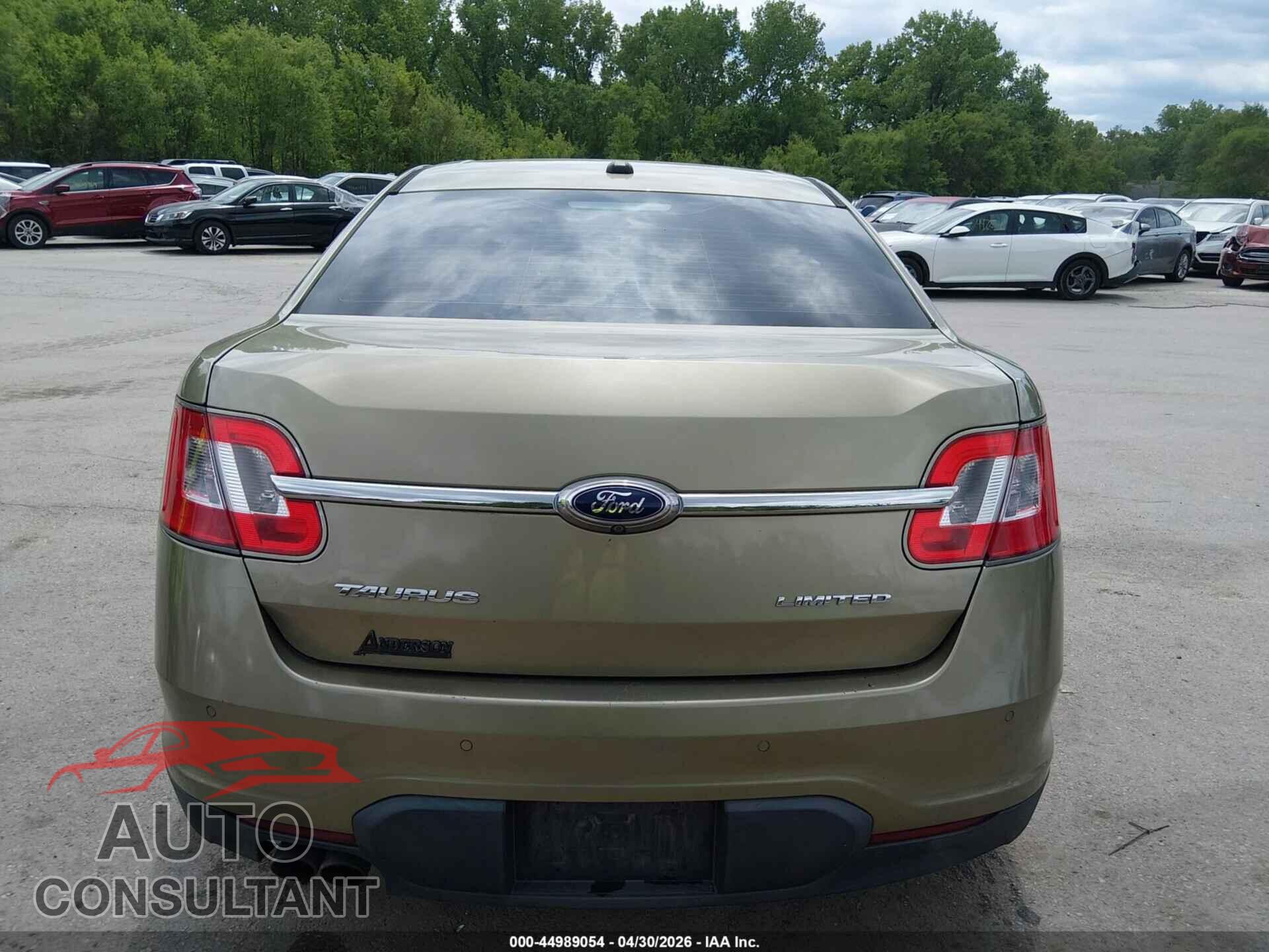 FORD TAURUS 2012 - 1FAHP2FW0CG143571