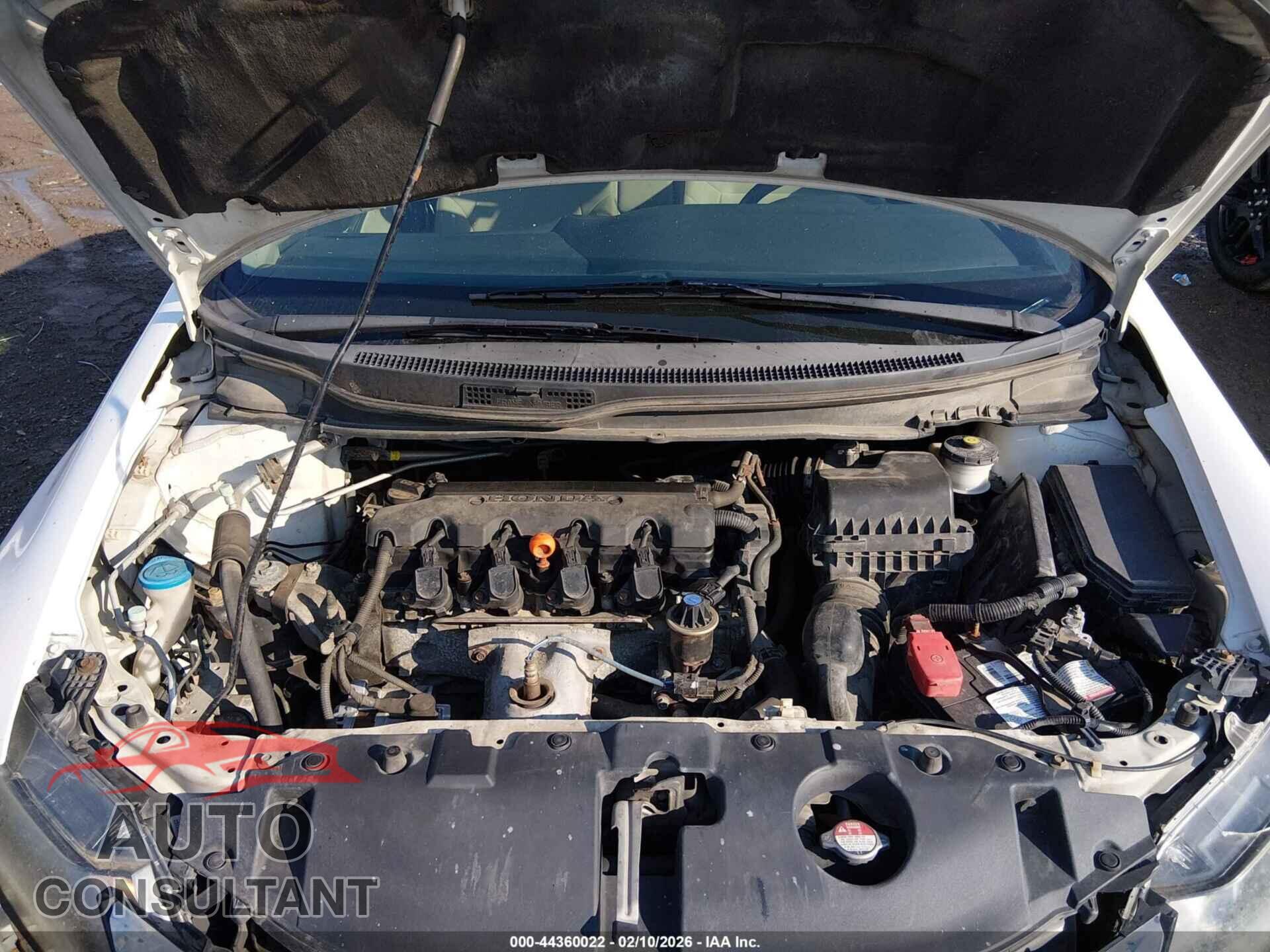 HONDA CIVIC 2013 - 19XFB2F85DE087050