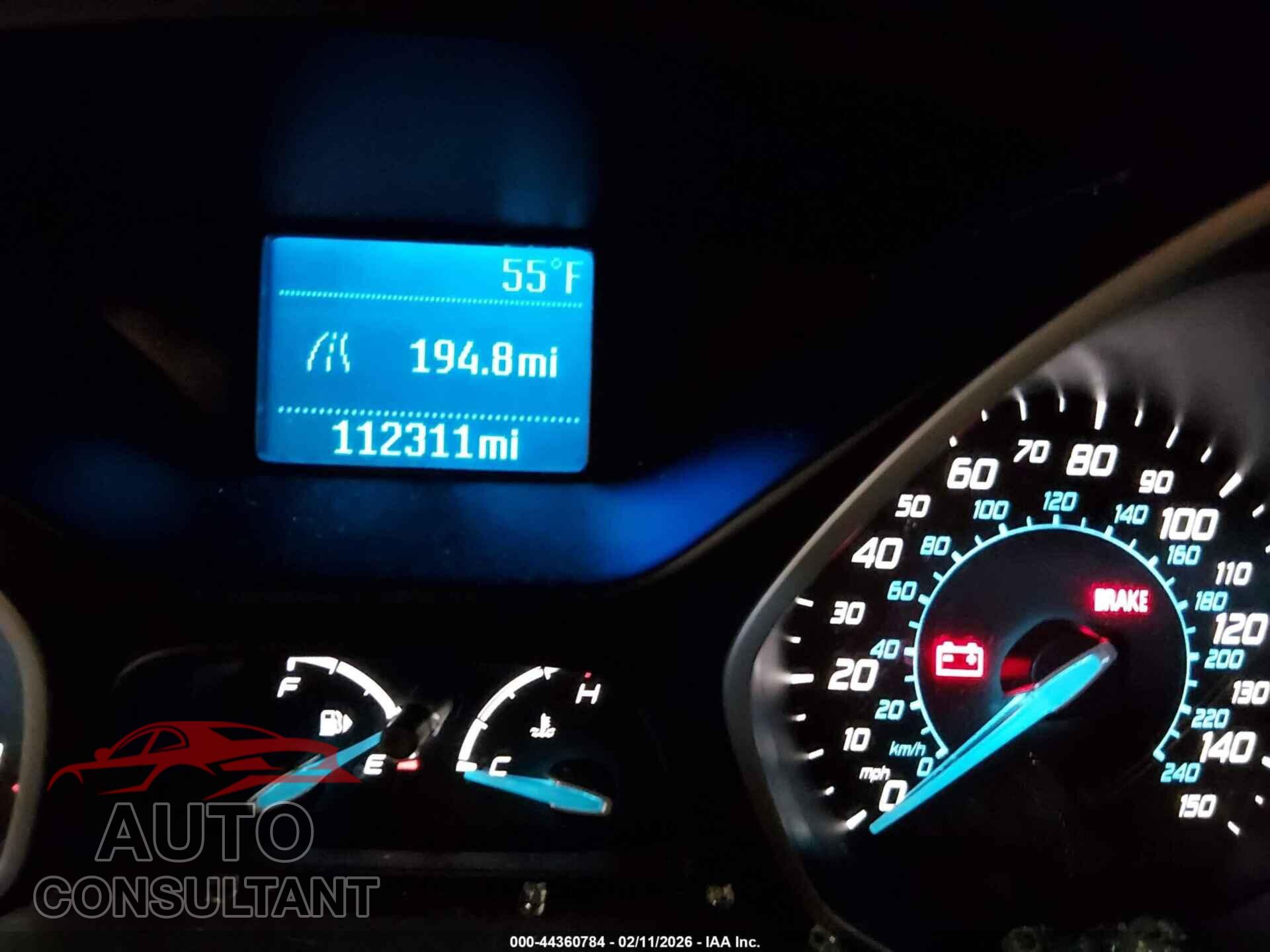 FORD FOCUS 2012 - 1FAHP3E25CL371609