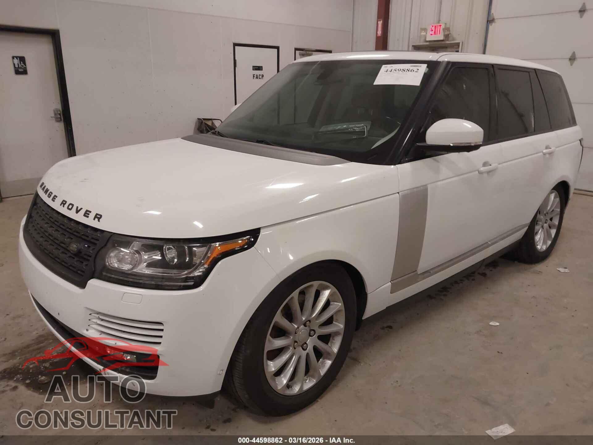 LAND ROVER RANGE ROVER 2015 - SALGS2VF4FA224014