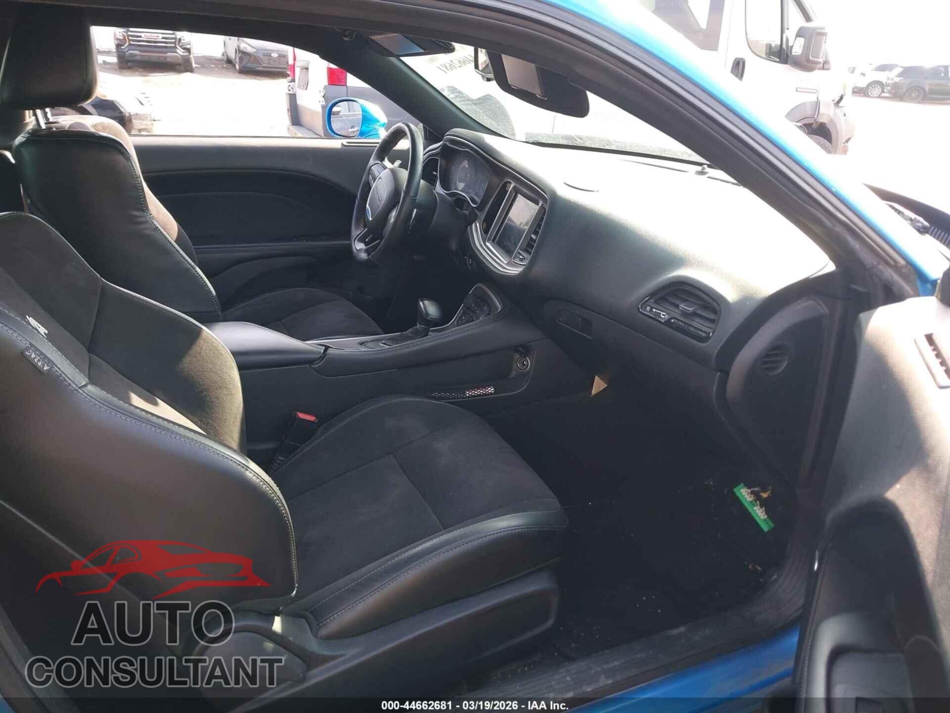 DODGE CHALLENGER 2019 - 2C3CDZFJ5KH595193