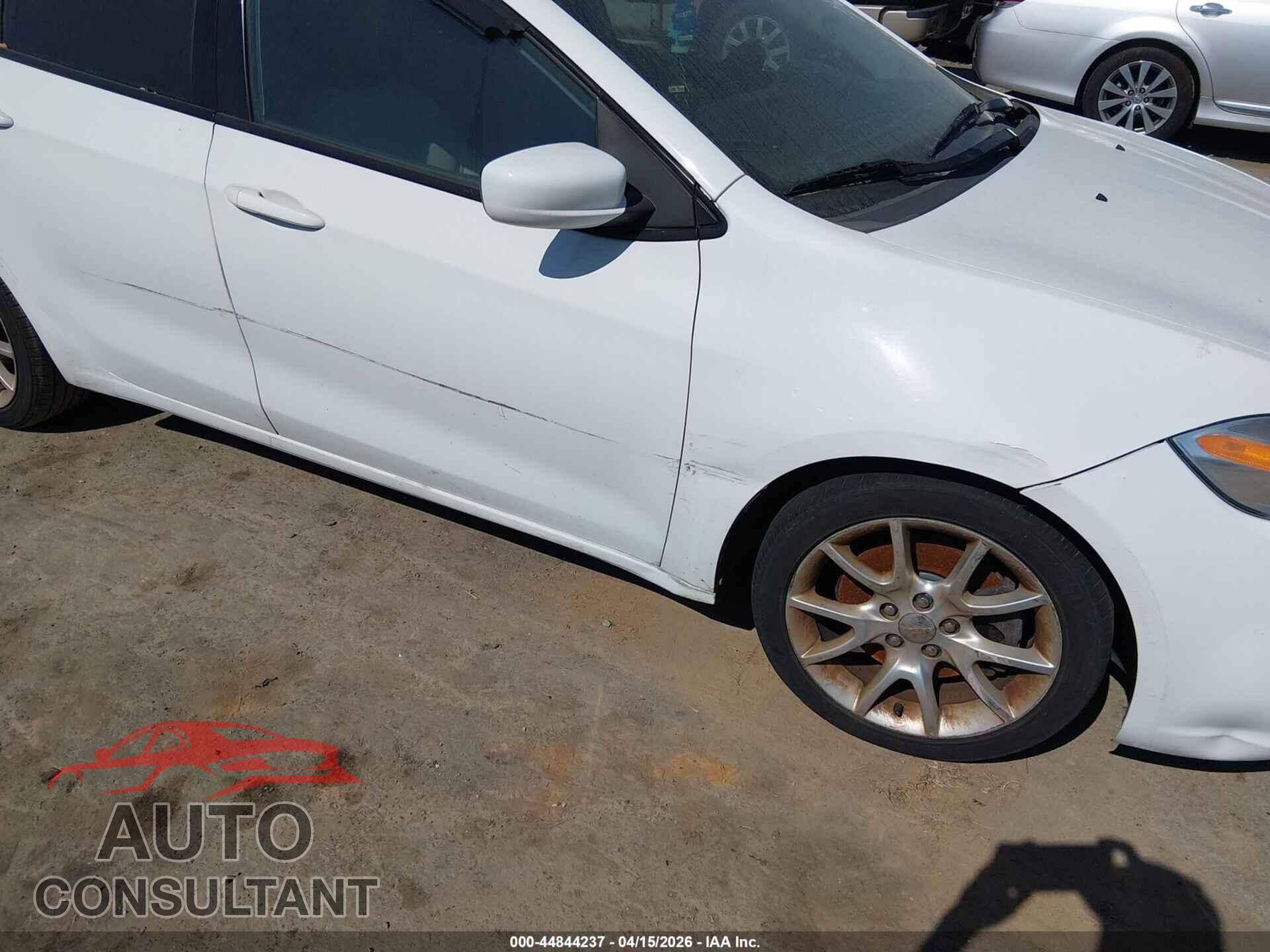 DODGE DART 2013 - 1C3CDFBA4DD149203