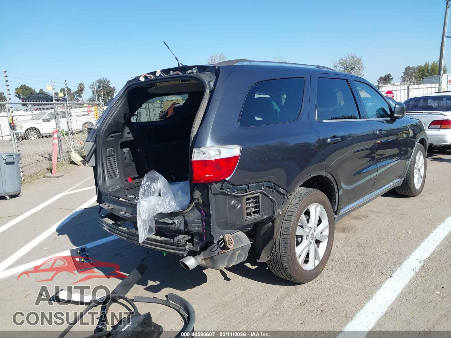 DODGE DURANGO 2012 - 1C4RDHDG6CC260598