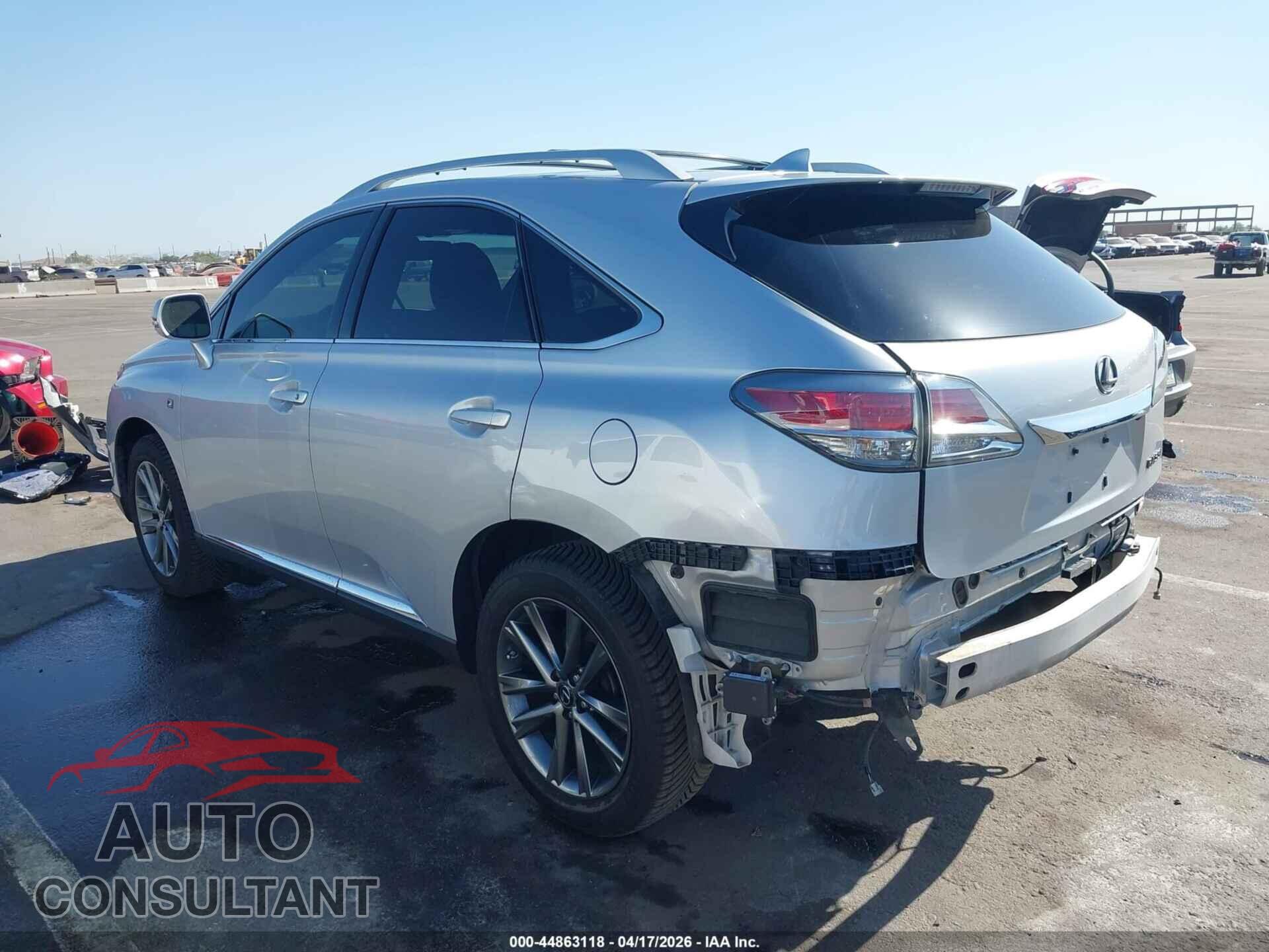 LEXUS RX 350 2015 - 2T2BK1BA9FC272068