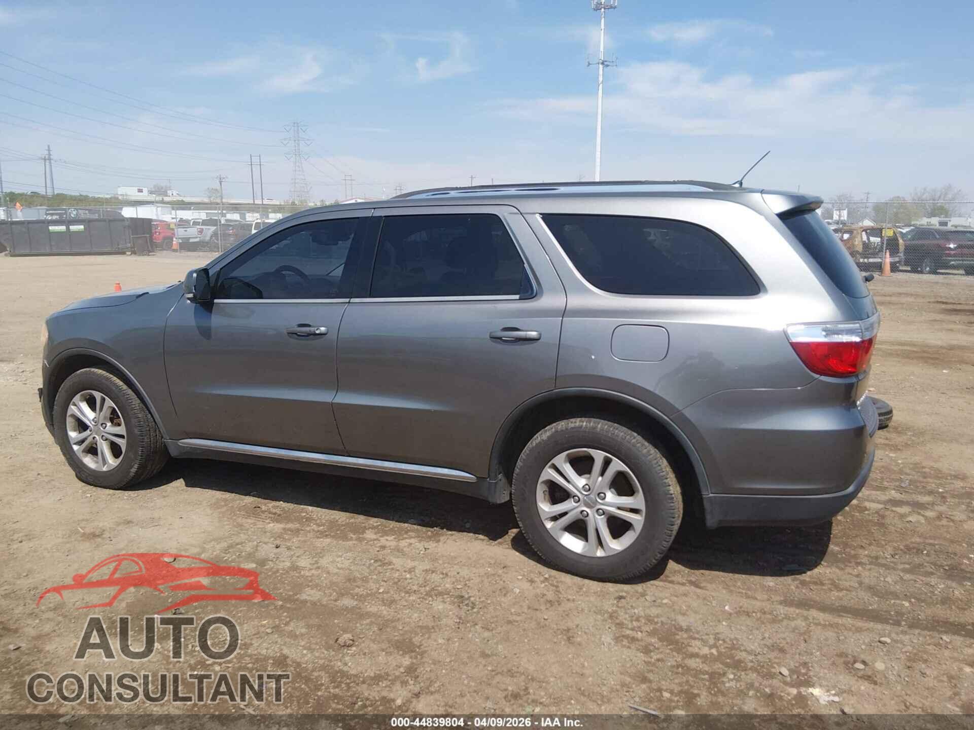 DODGE DURANGO 2012 - 1C4RDJDG1CC317720