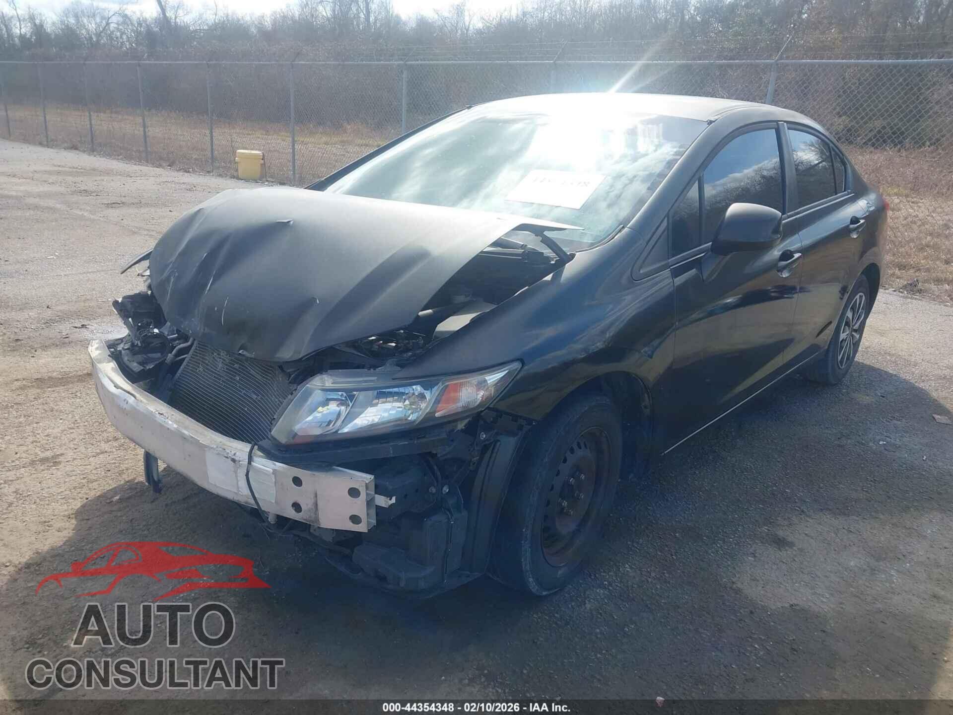 HONDA CIVIC 2013 - 2HGFB2F59DH501295