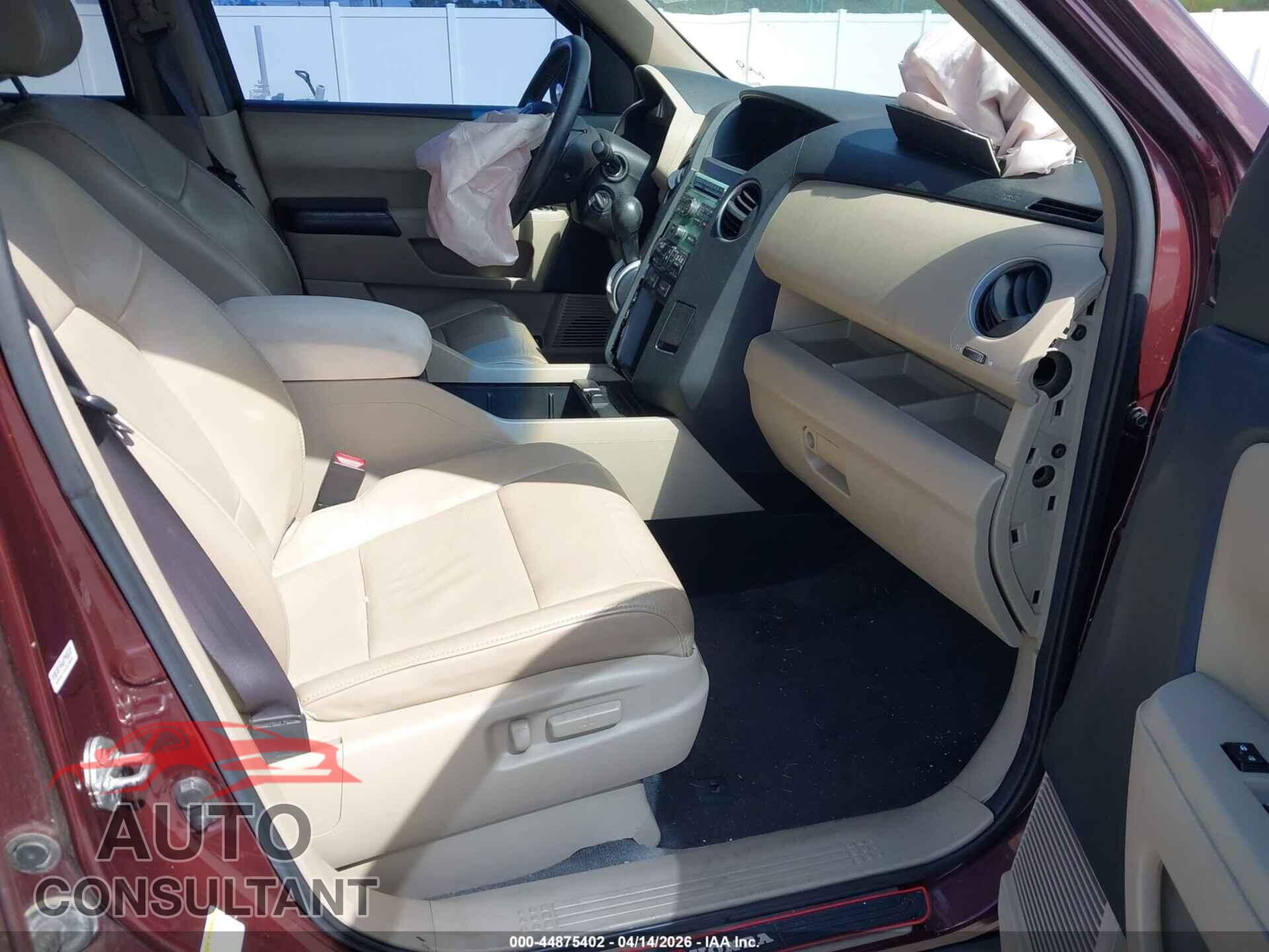 HONDA PILOT 2011 - 5FNYF3H56BB030286
