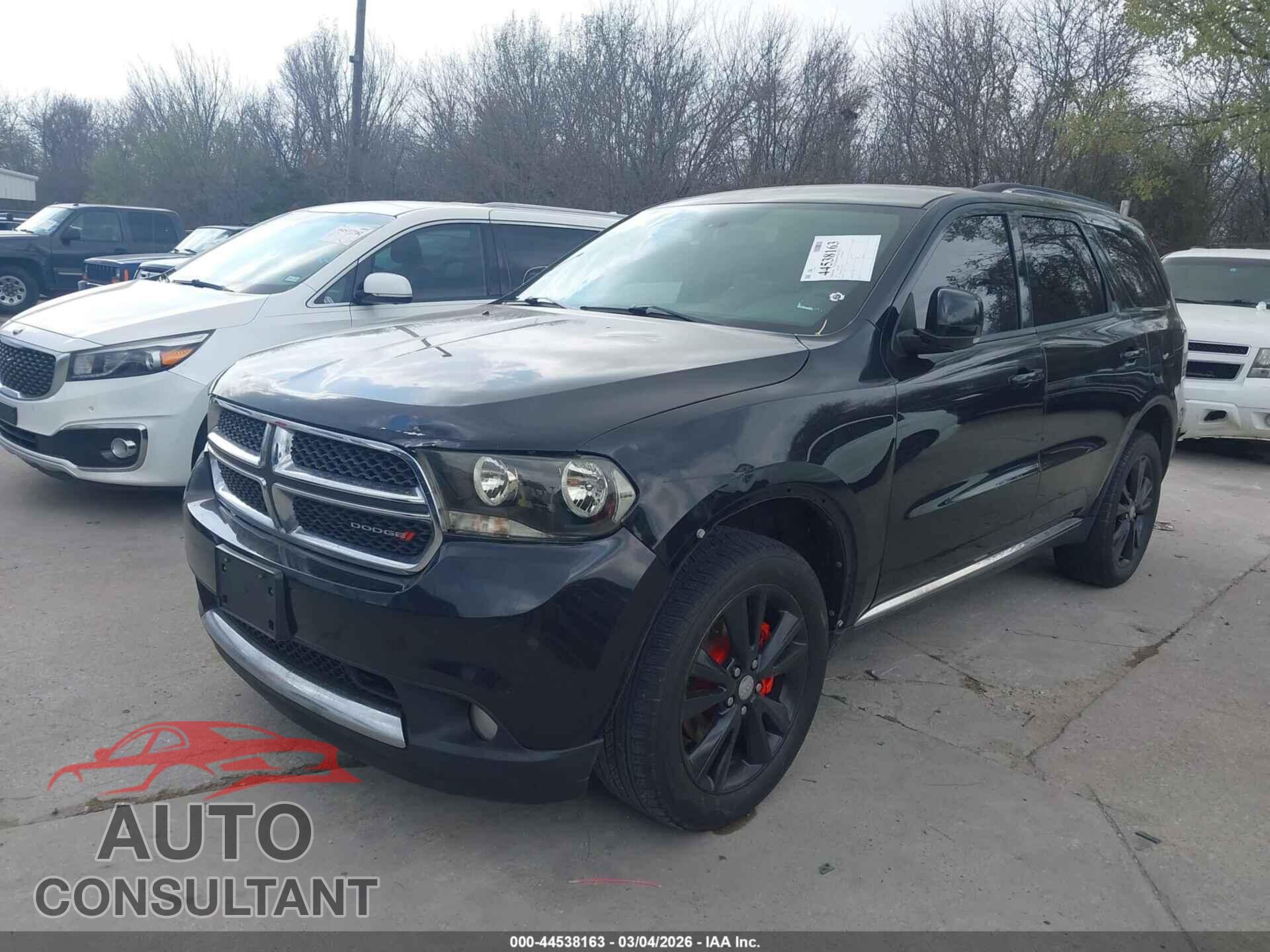 DODGE DURANGO 2012 - 1C4SDHDTXCC260120