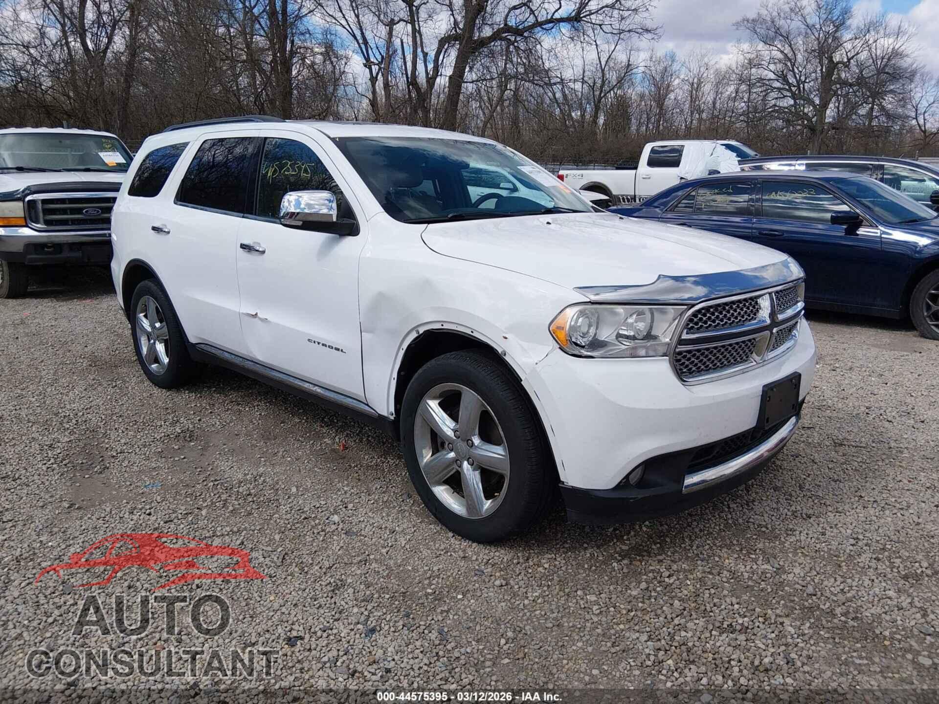 DODGE DURANGO 2013 - 1C4RDJEGXDC584662