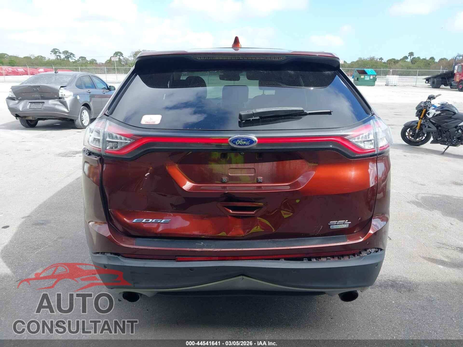 FORD EDGE 2015 - 2FMTK3J97FBB15137