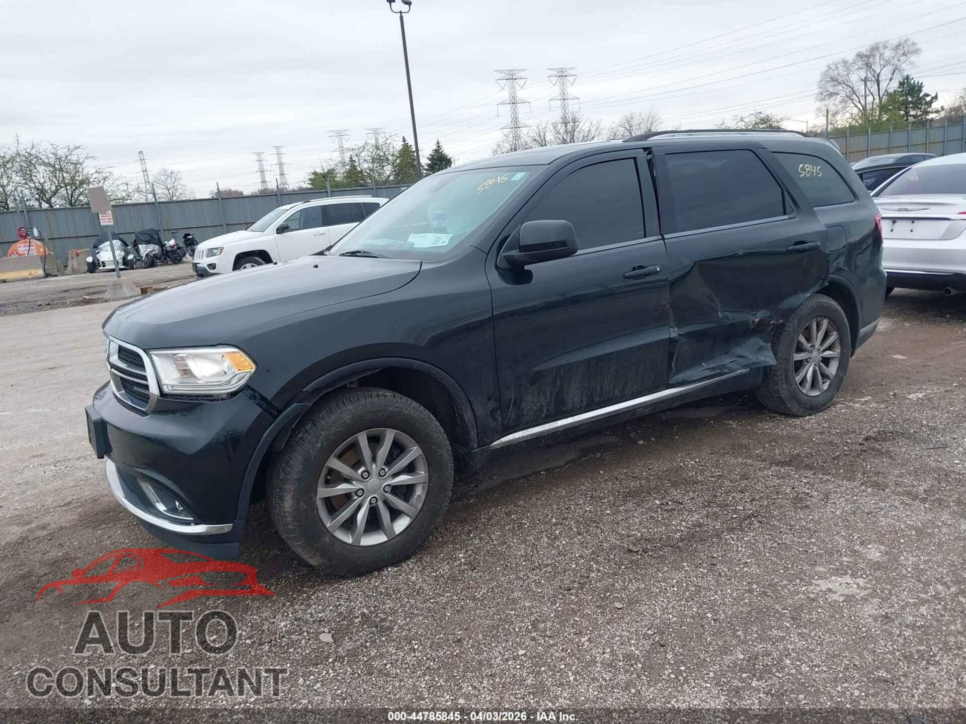 DODGE DURANGO 2017 - 1C4RDJAG0HC847382