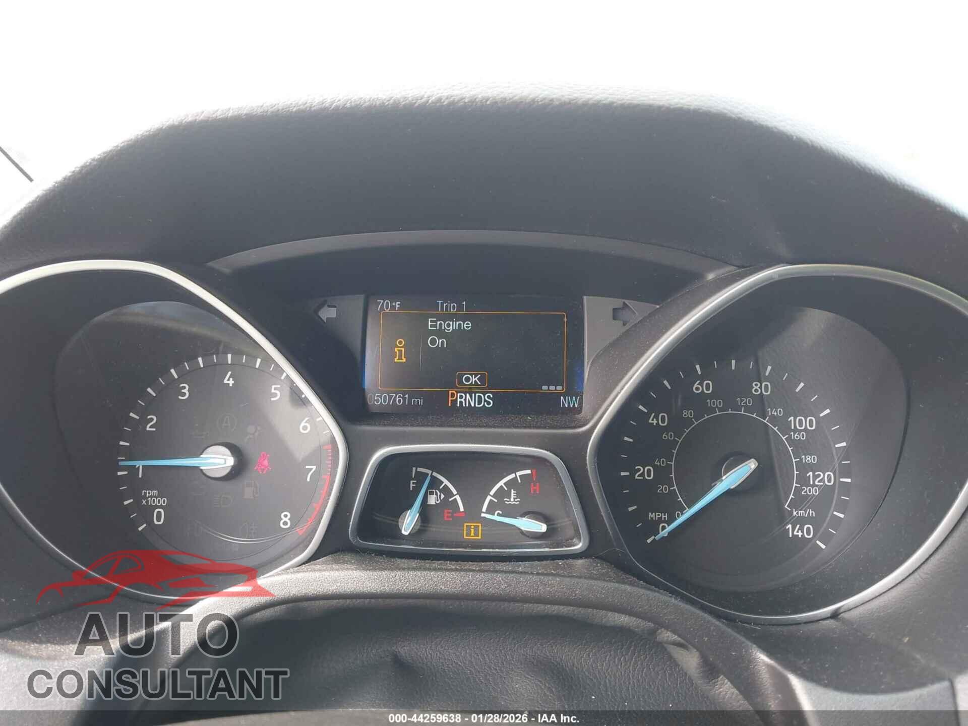 FORD FOCUS 2018 - 1FADP3FE7JL312856