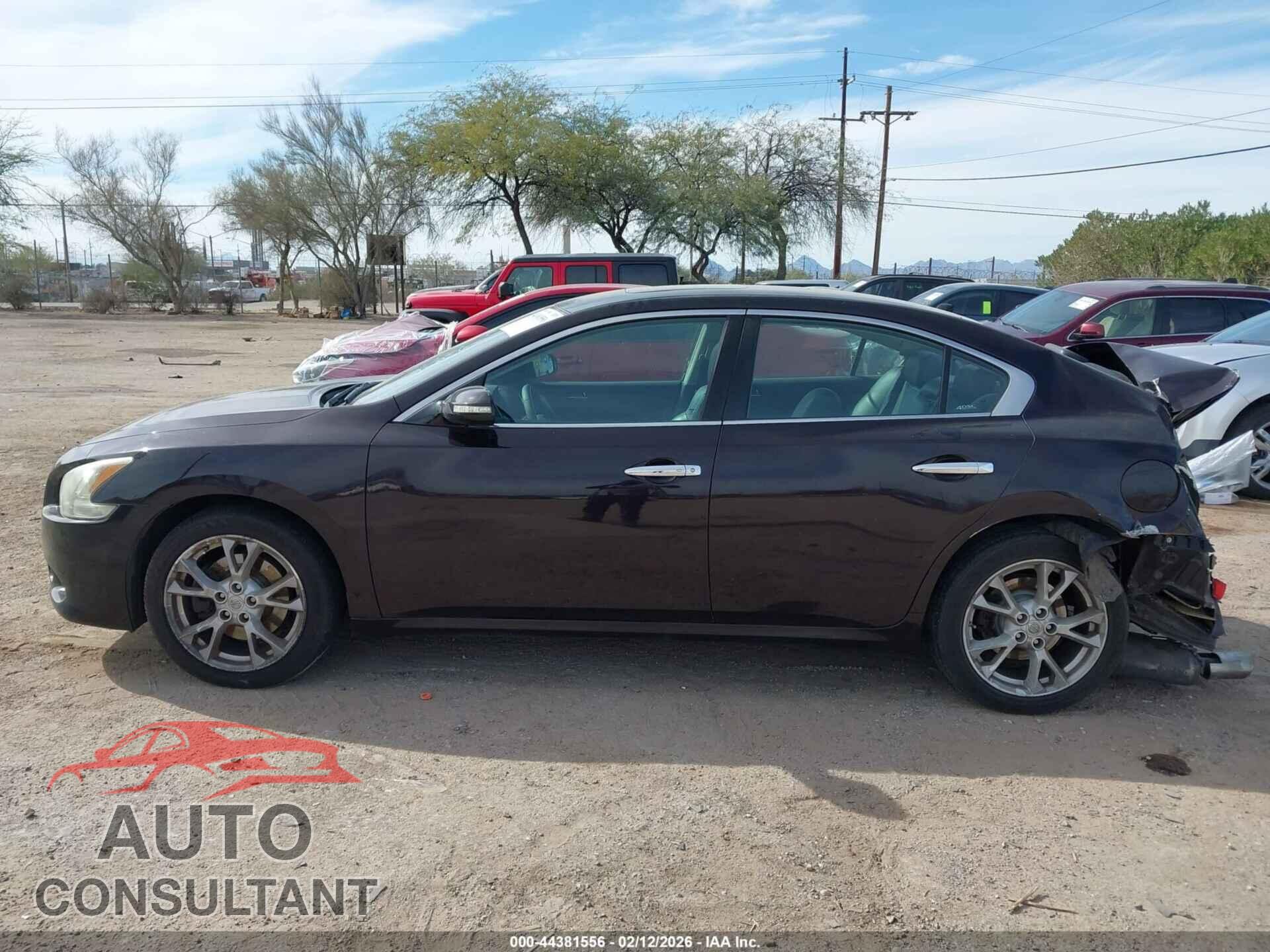 NISSAN MAXIMA 2013 - 1N4AA5AP1DC803694