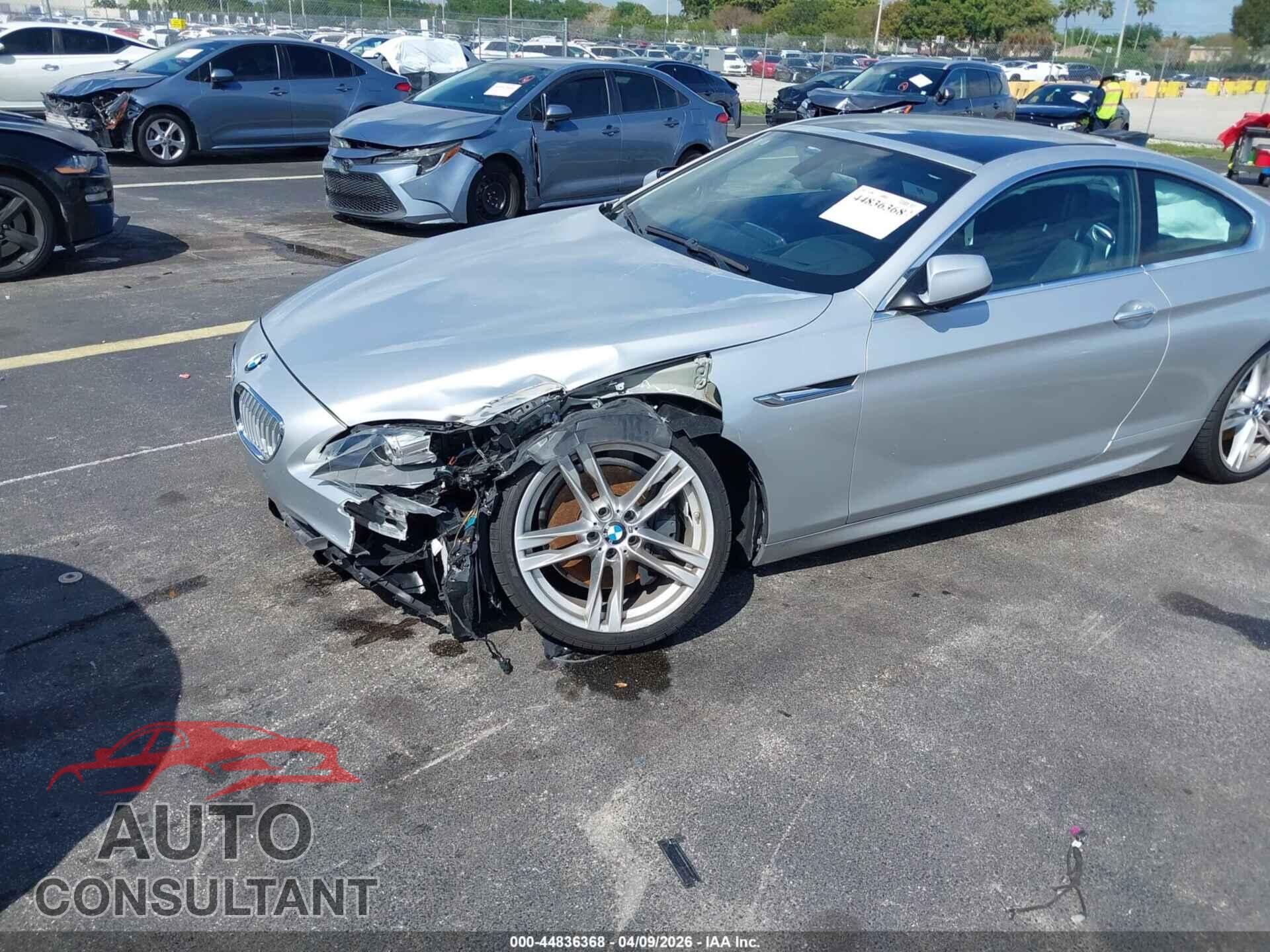 BMW 650I 2012 - WBALX3C59CDV77475