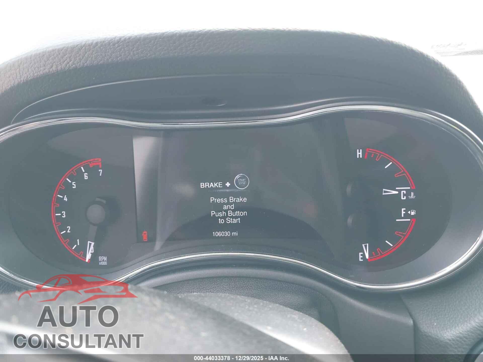 DODGE DURANGO 2015 - 1C4RDHAG1FC784511
