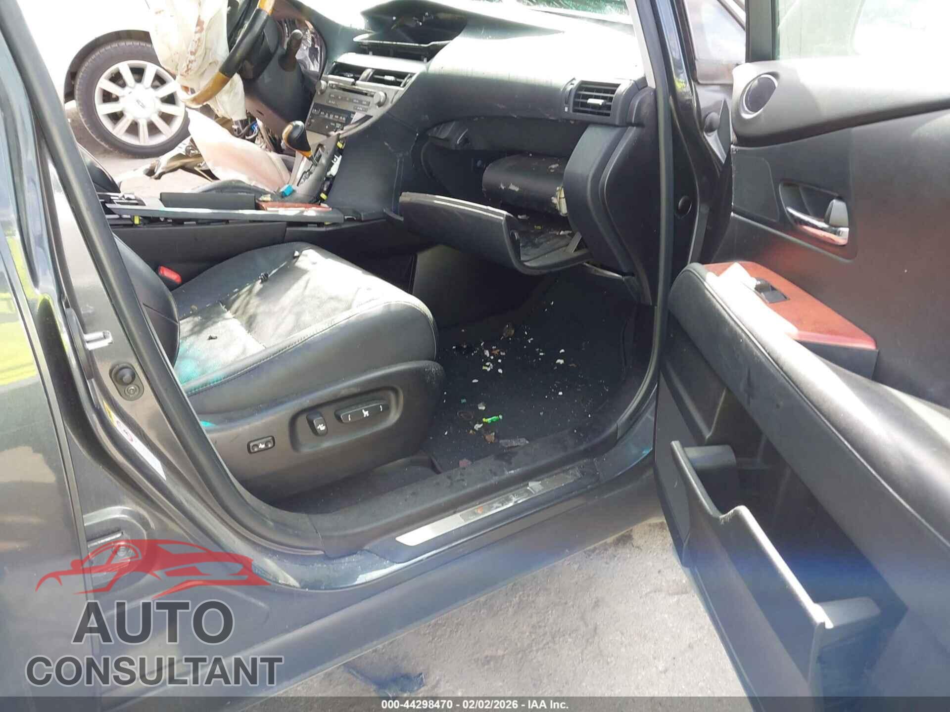 LEXUS RX 350 2011 - 2T2ZK1BA7BC063596