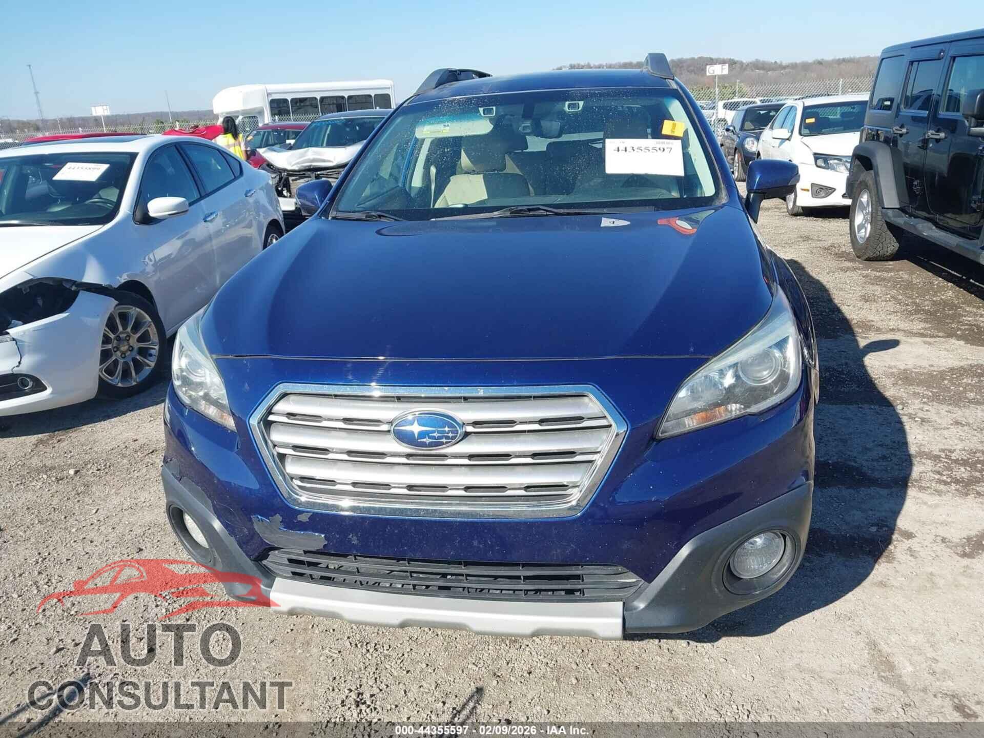 SUBARU OUTBACK 2017 - 4S4BSANC2H3316307