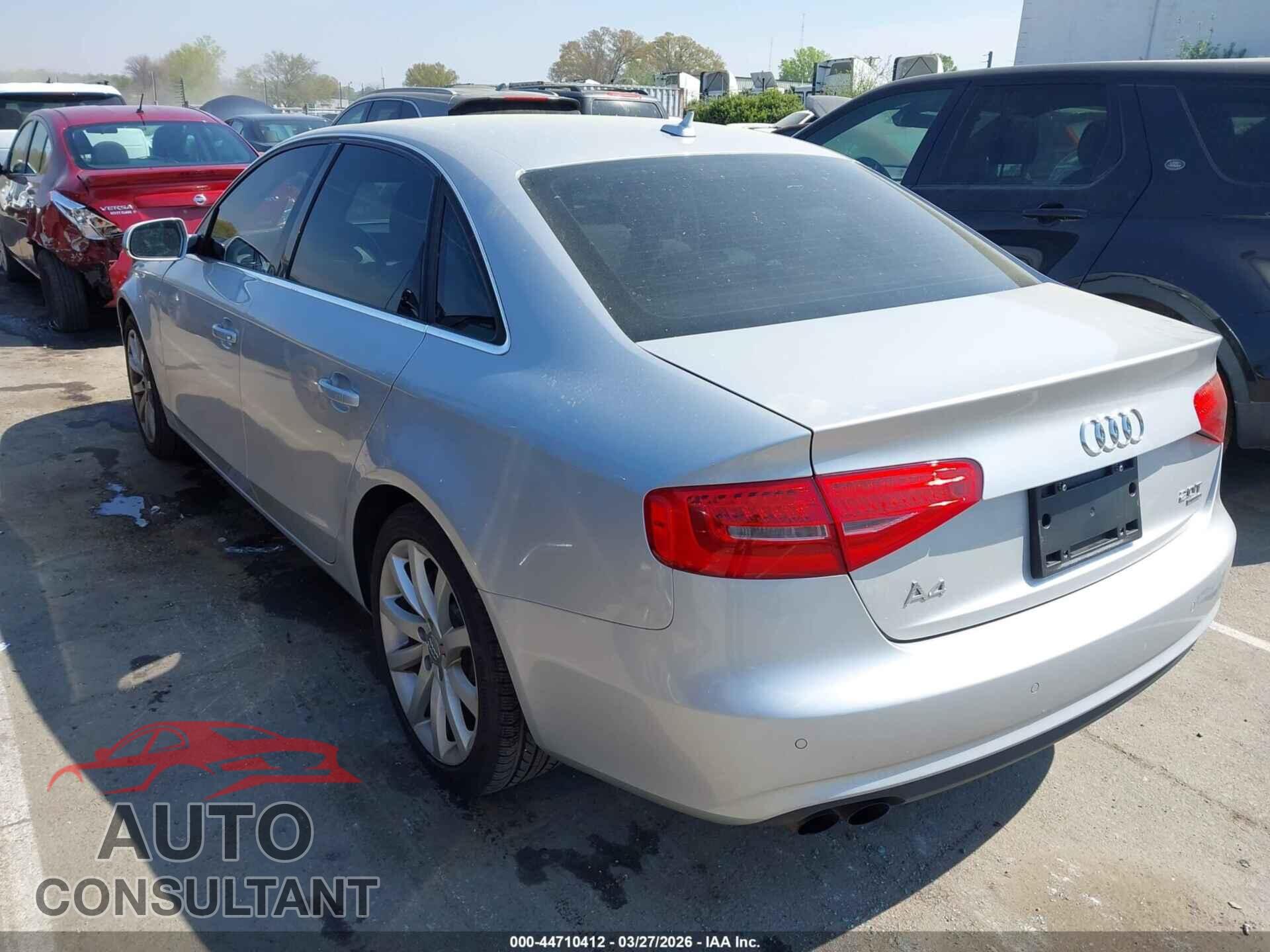 AUDI A4 2013 - WAUFFAFL6DA098917
