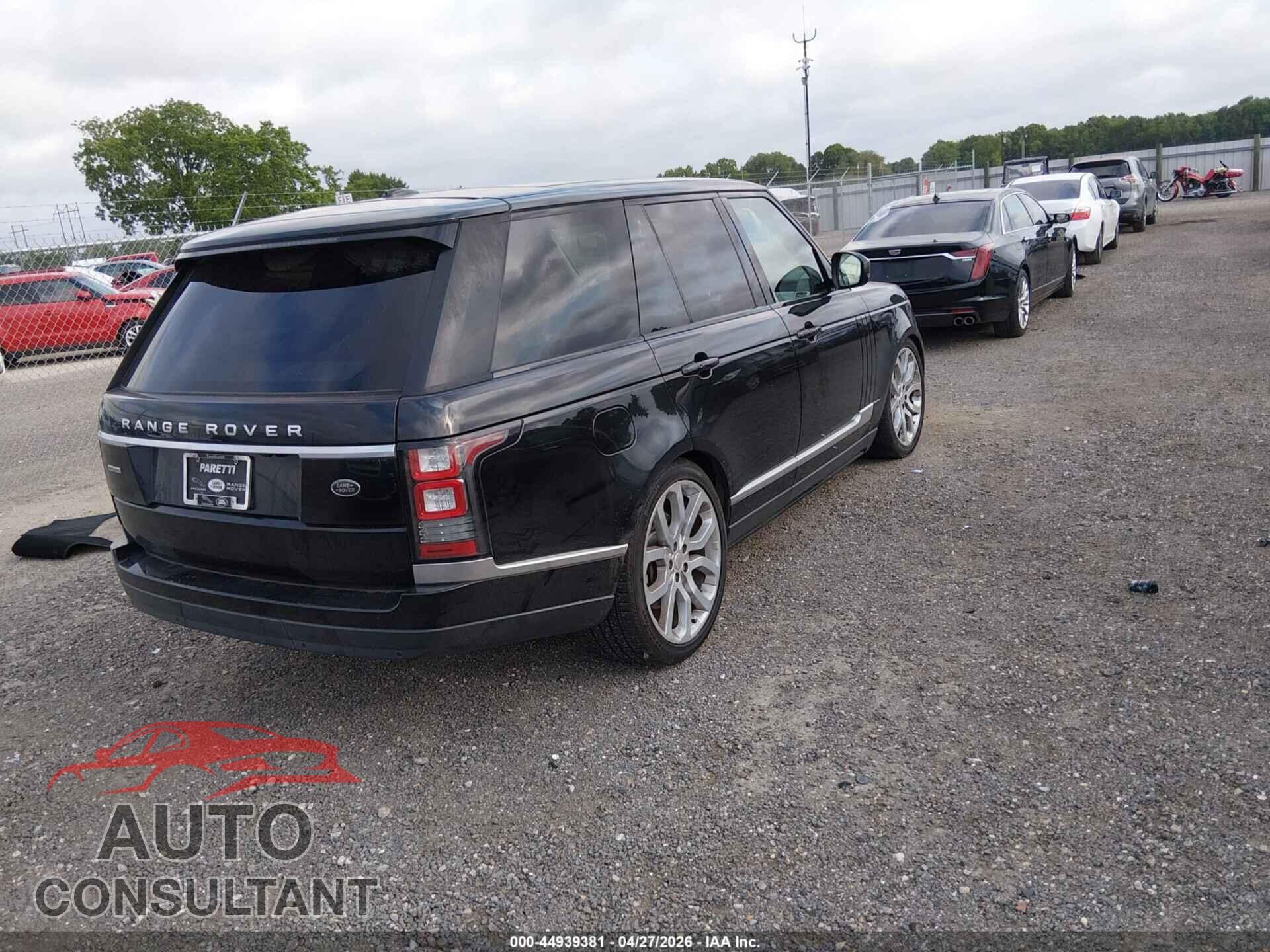 LAND ROVER RANGE ROVER 2015 - SALGS2TF9FA219703