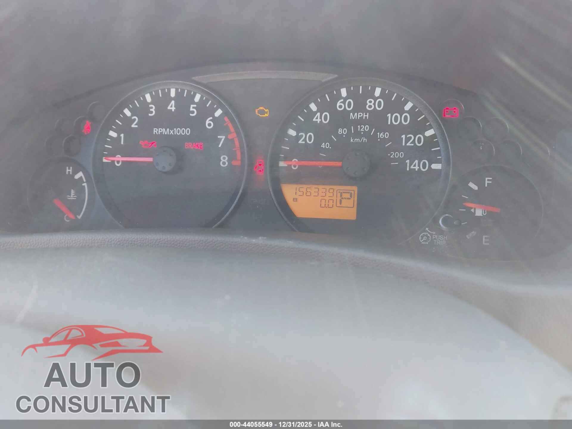 NISSAN FRONTIER 2012 - 1N6BD0CT7CC481769