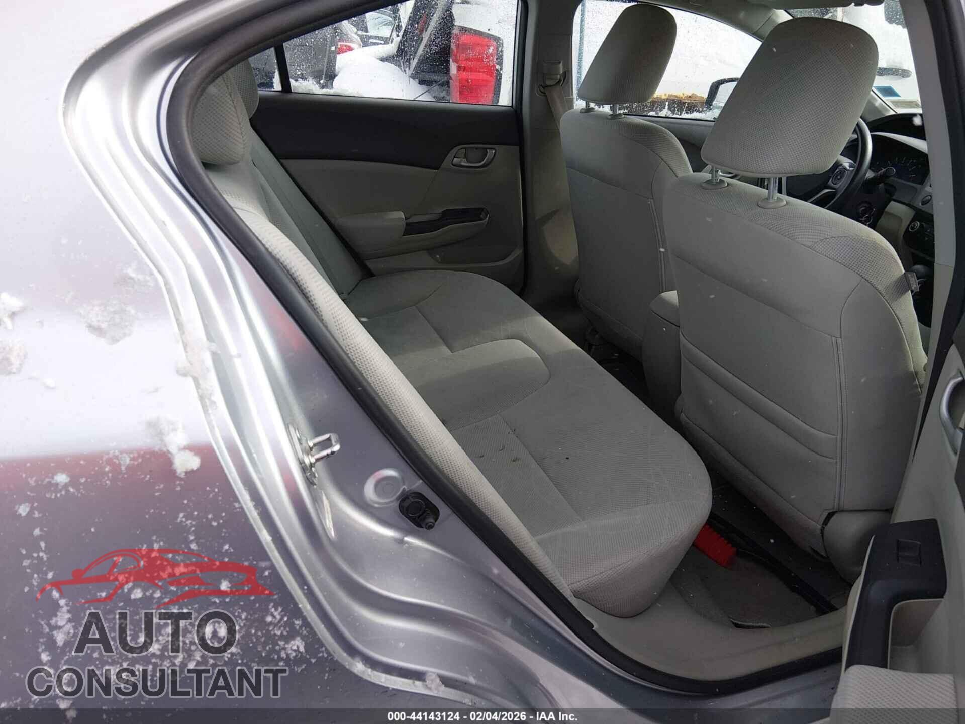 HONDA CIVIC 2012 - 19XFB2F58CE032824