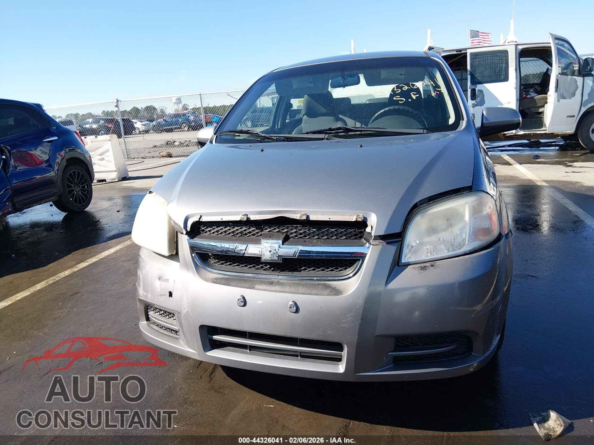 CHEVROLET AVEO 2011 - KL1TD5DEXBB194992