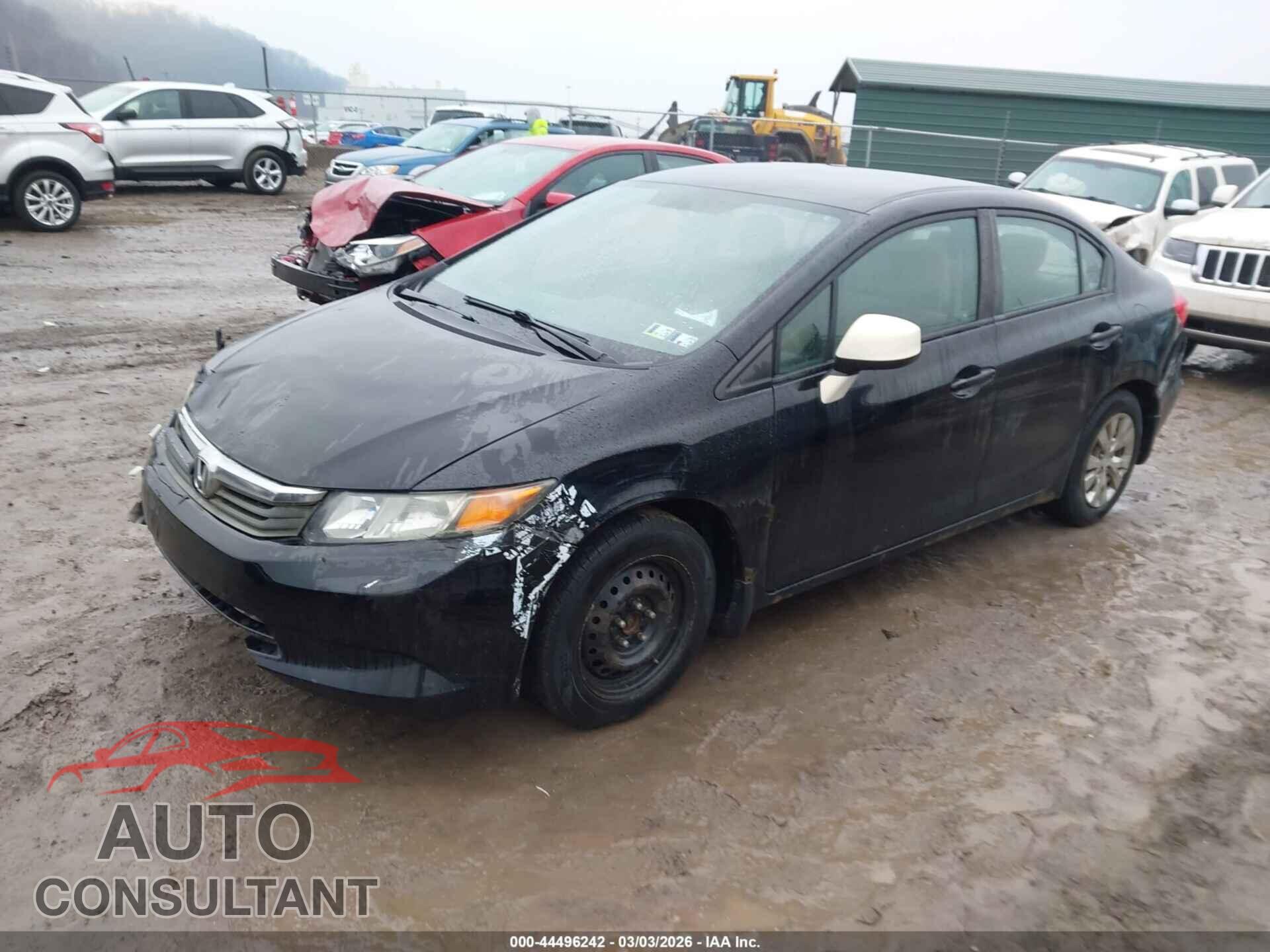 HONDA CIVIC 2012 - 2HGFB2F55CH301089