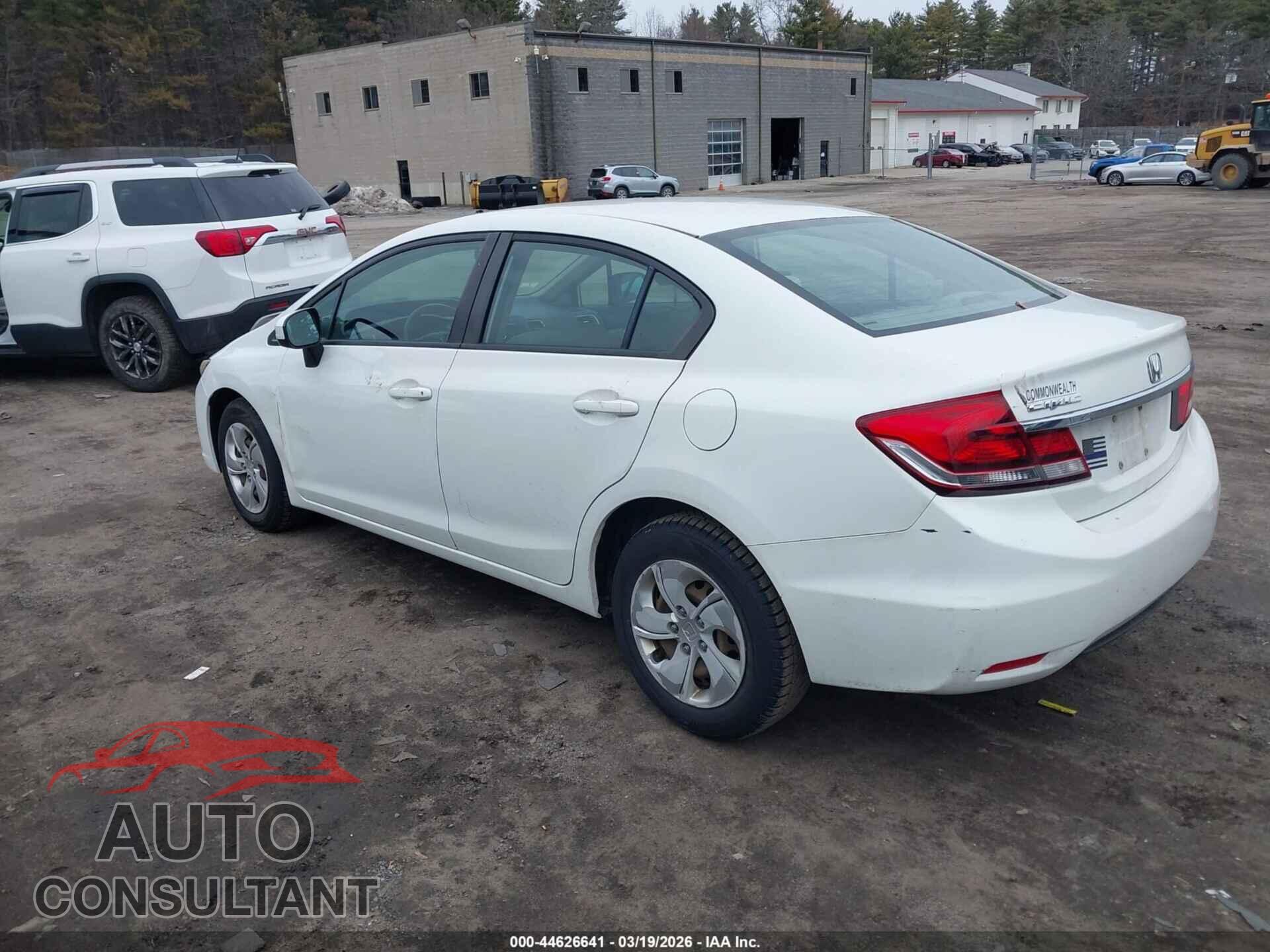 HONDA CIVIC 2014 - 2HGFB2F50EH538009