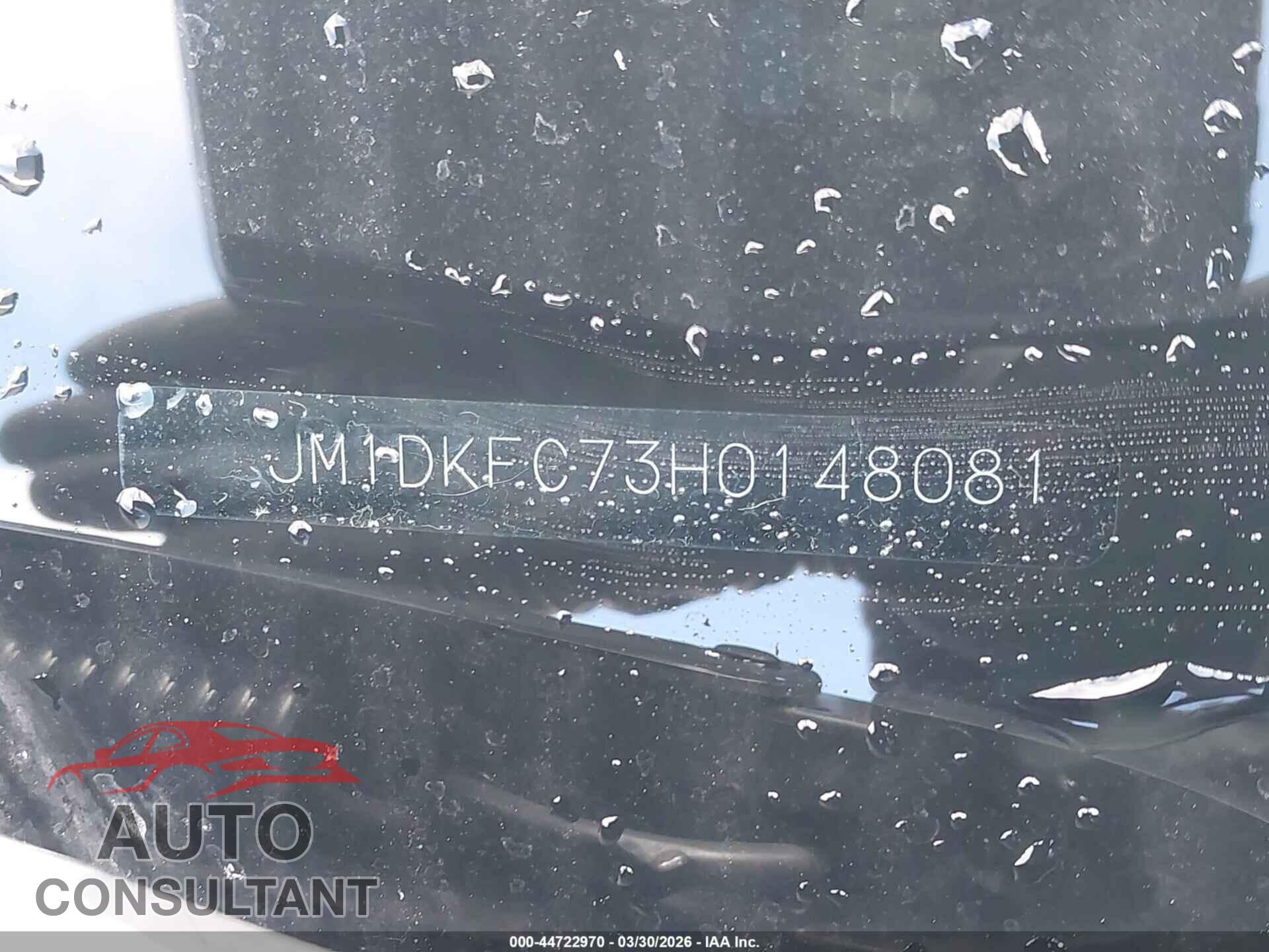 MAZDA CX-3 2017 - JM1DKFC73H0148081