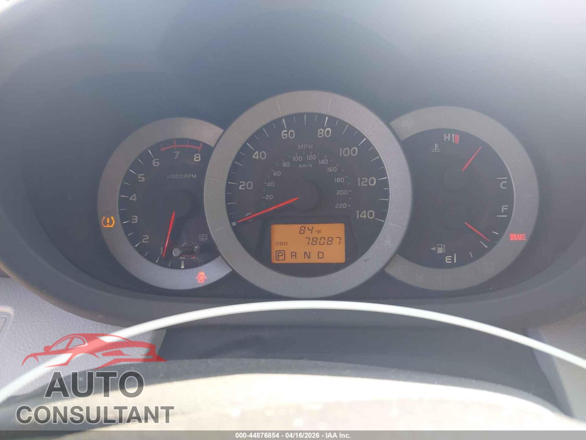TOYOTA RAV4 2012 - 2T3DF4DV9CW204261