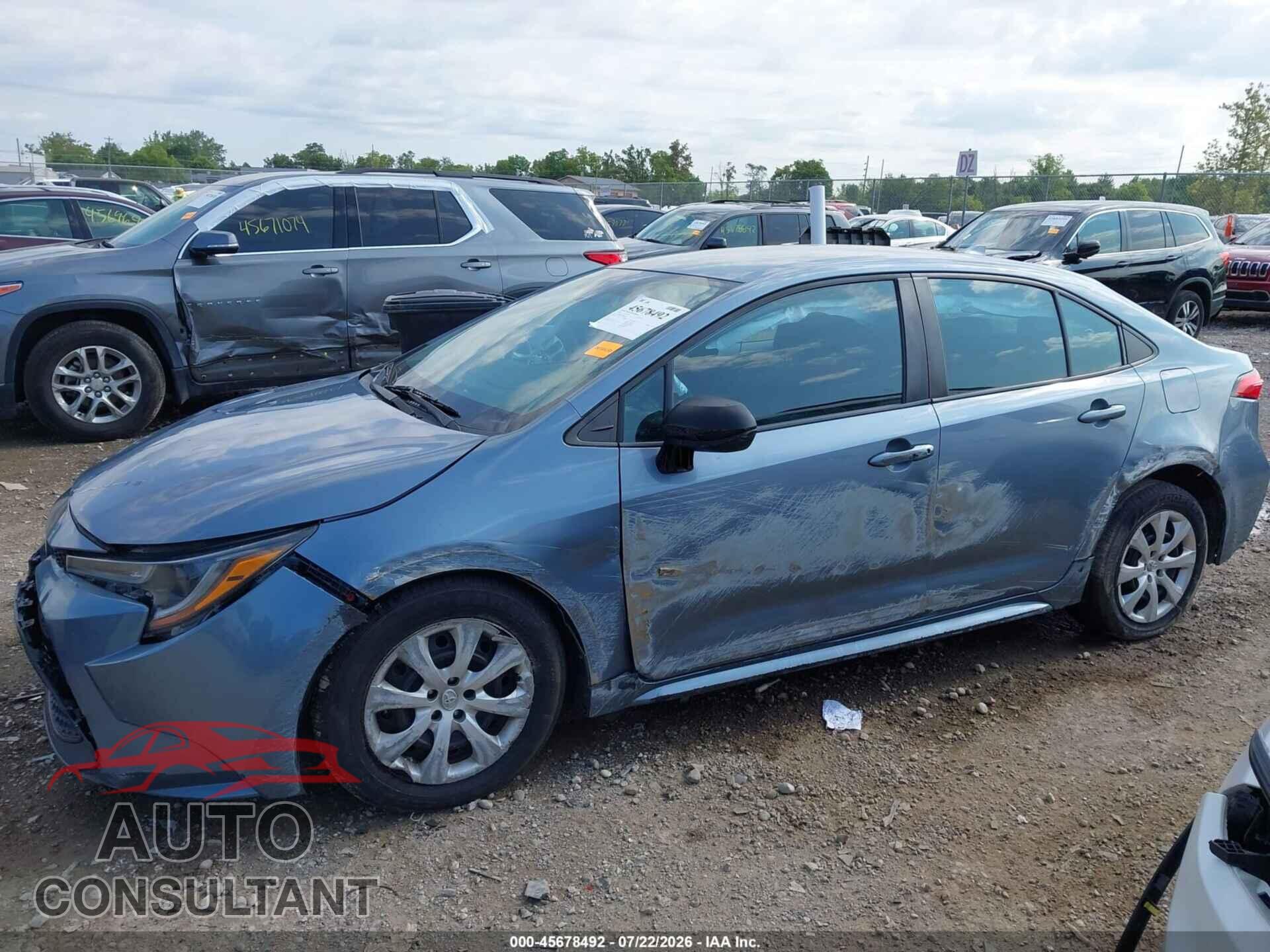 TOYOTA COROLLA 2020 - 5YFEPRAE7LP044295