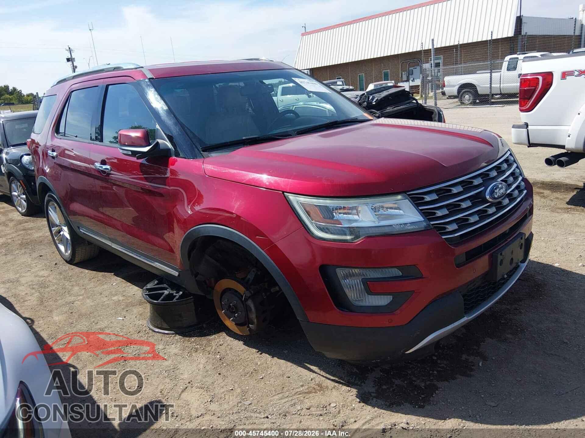 FORD EXPLORER 2017 - 1FM5K7FH4HGA69147