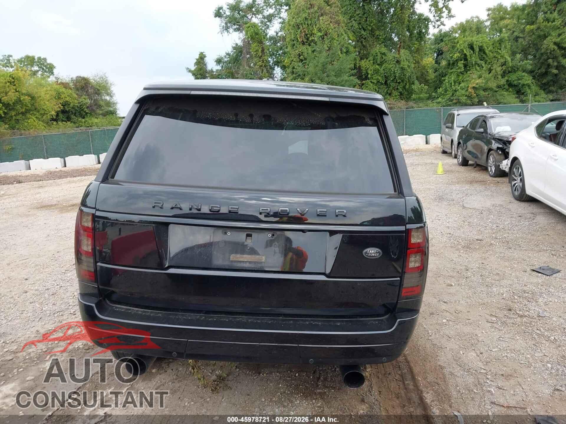 LAND ROVER RANGE ROVER 2015 - SALGS2VF3FA208435
