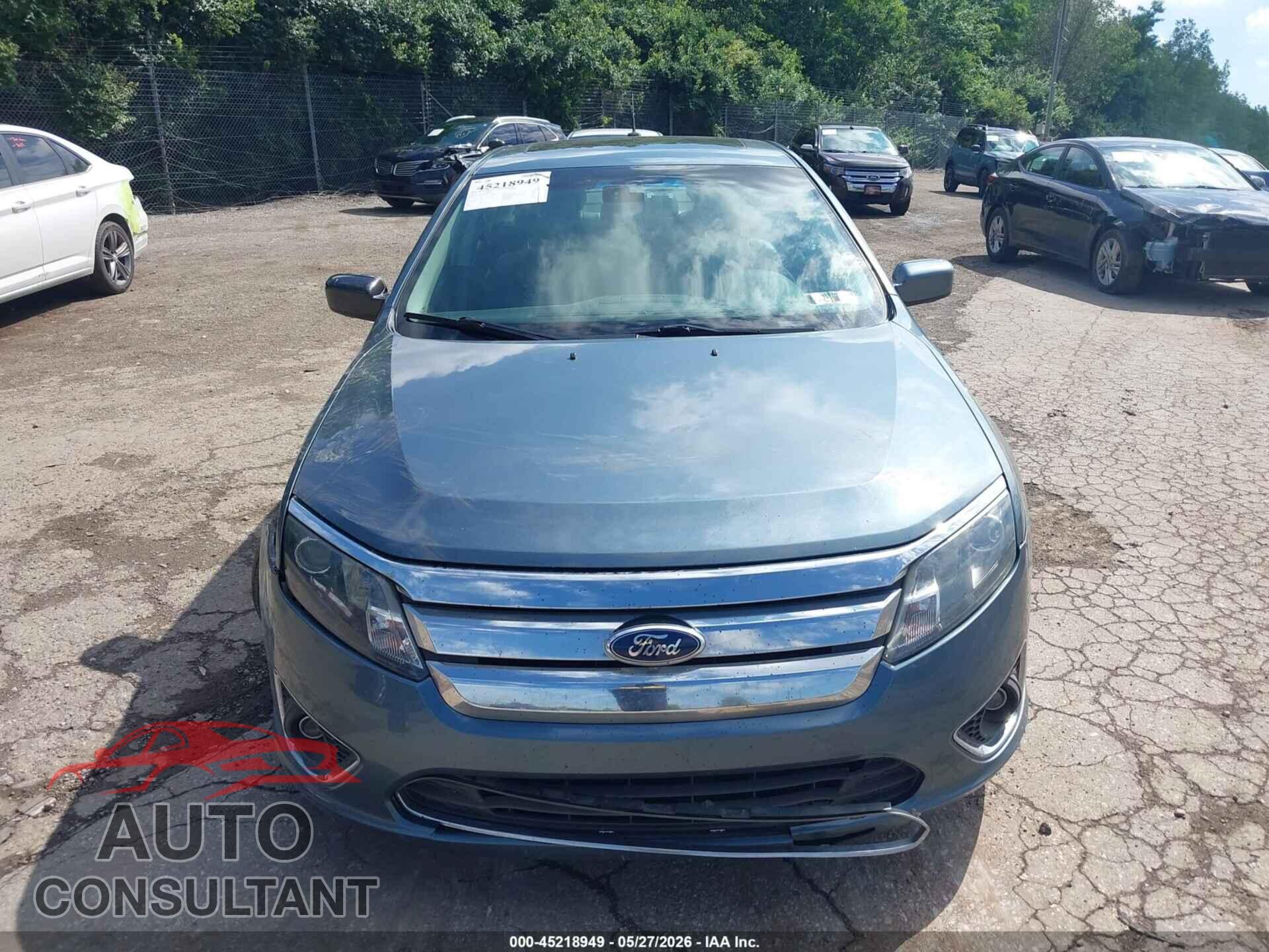 FORD FUSION 2012 - 3FAHP0JA0CR221663