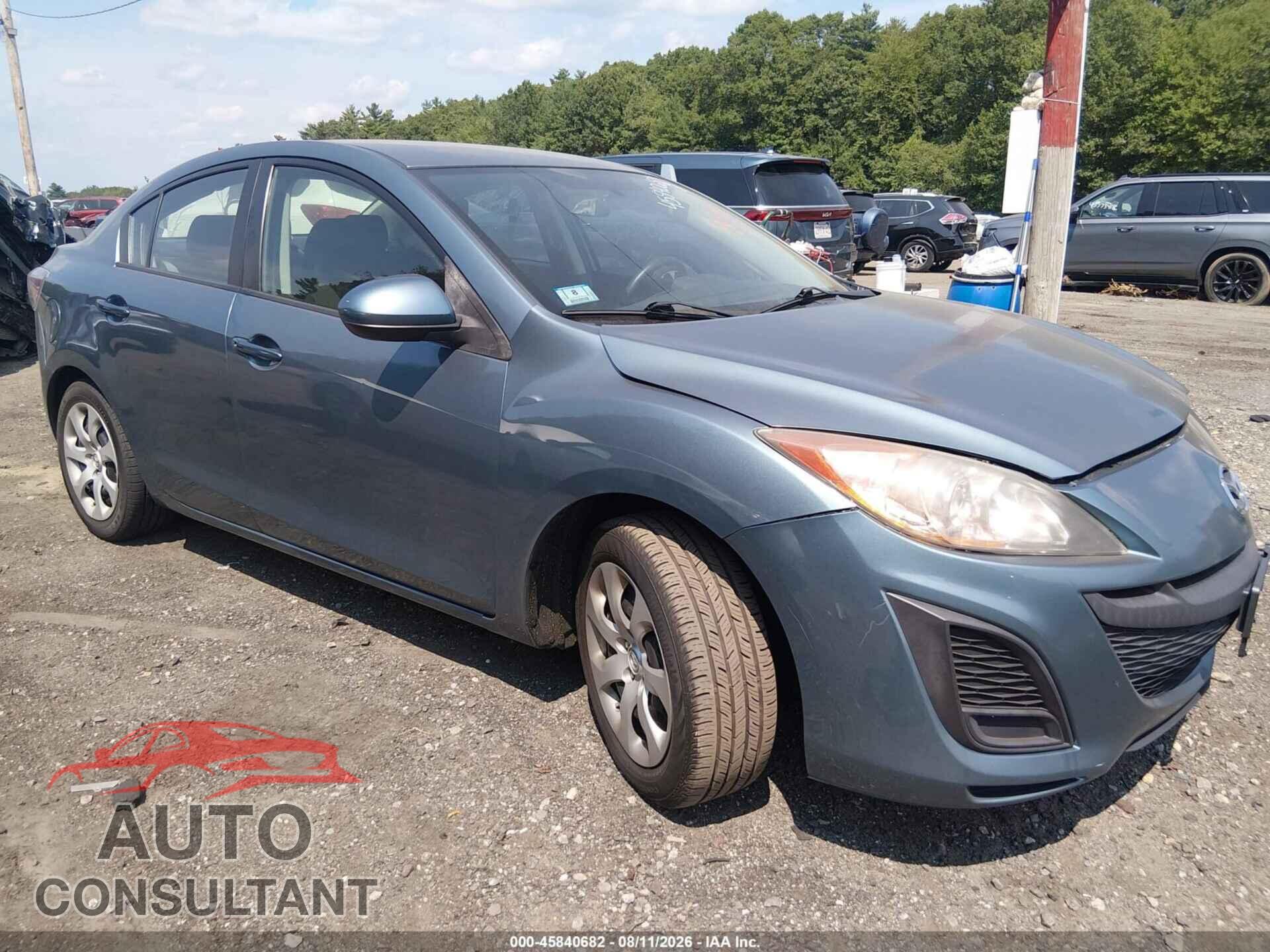 MAZDA MAZDA3 2010 - JM1BL1SF2A1313957