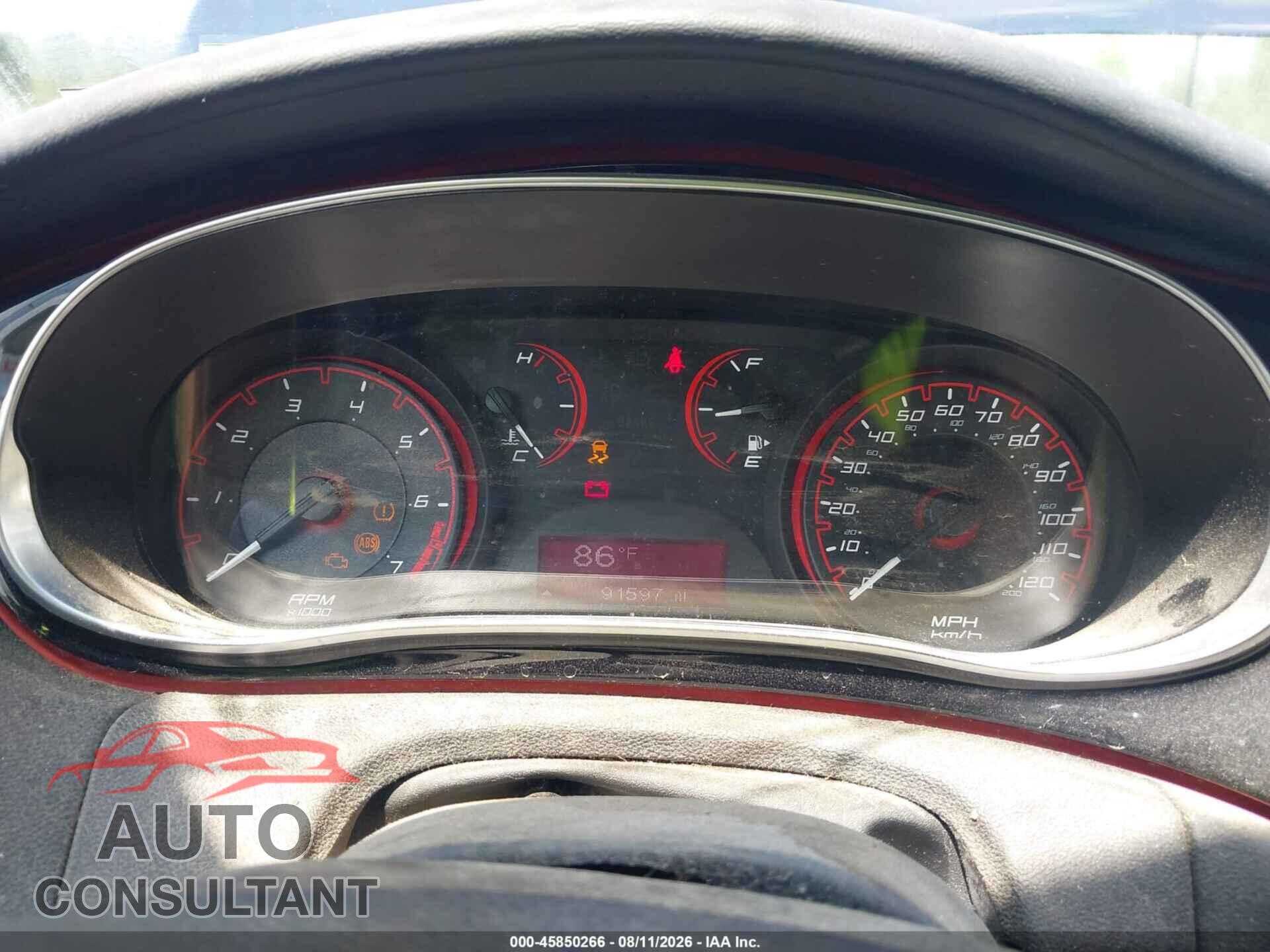 DODGE DART 2014 - 1C3CDFBB2ED668809