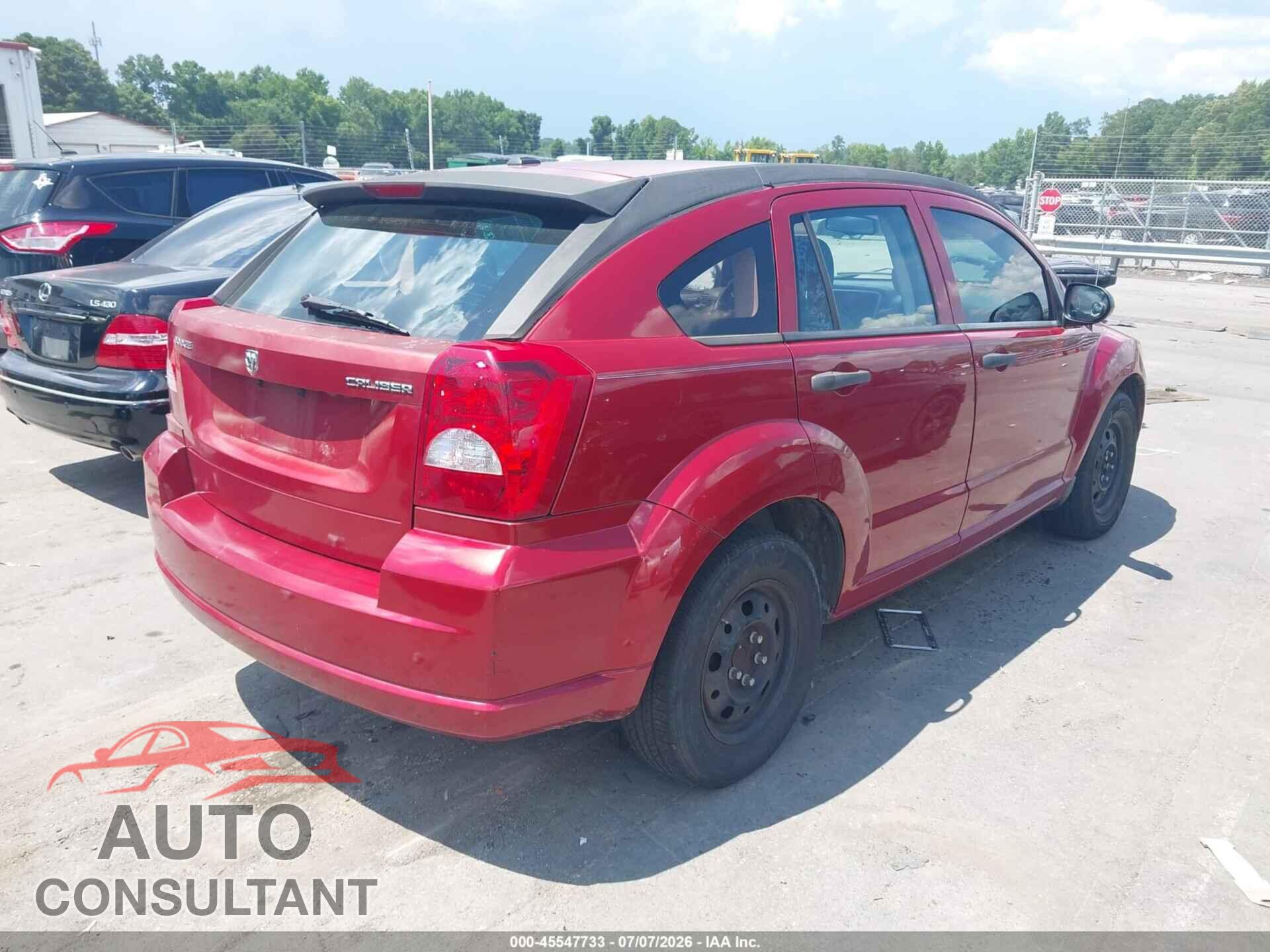 DODGE CALIBER 2011 - 1B3CB1HA7BD111202