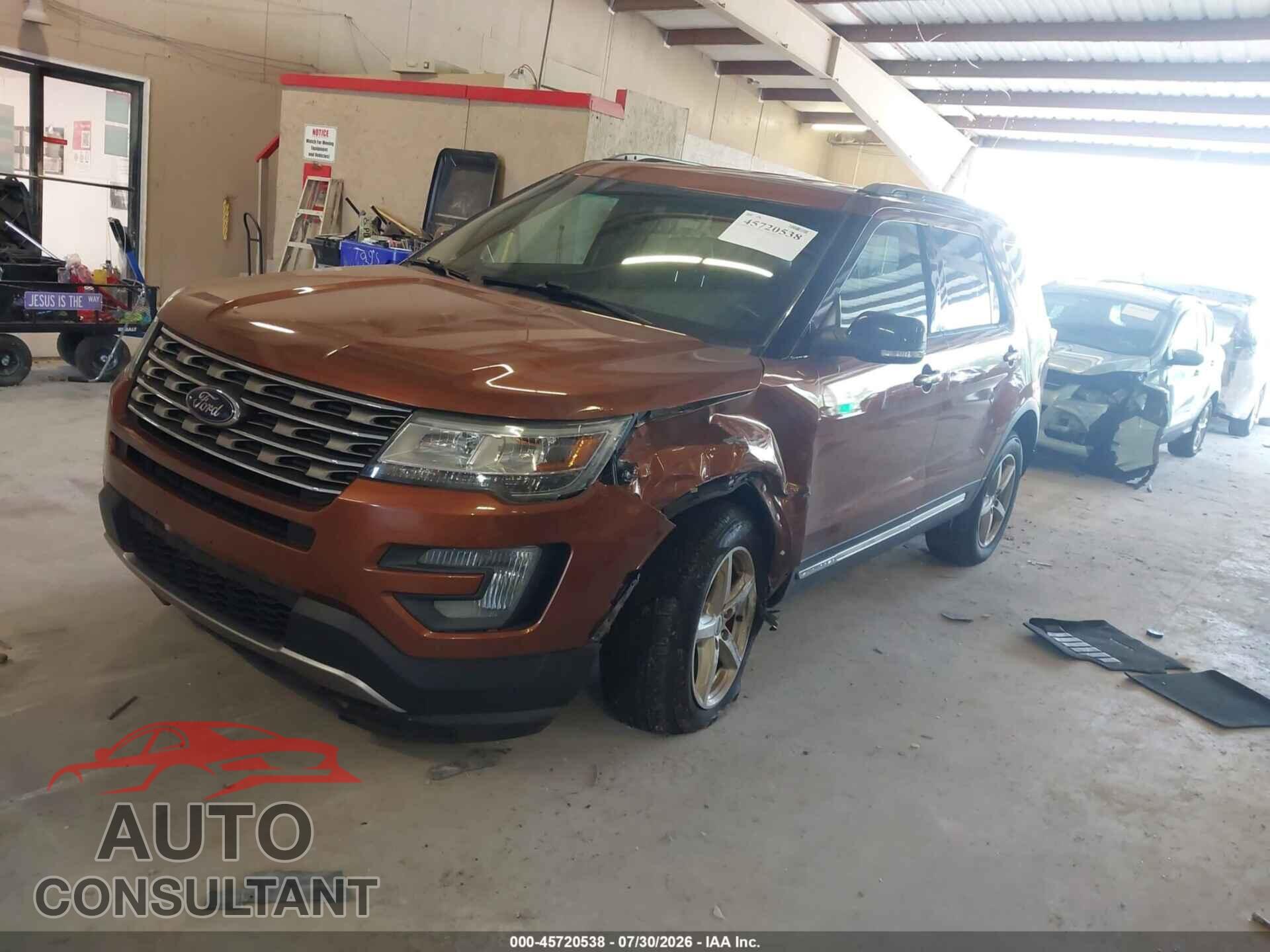 FORD EXPLORER 2017 - 1FM5K8D82HGA21137
