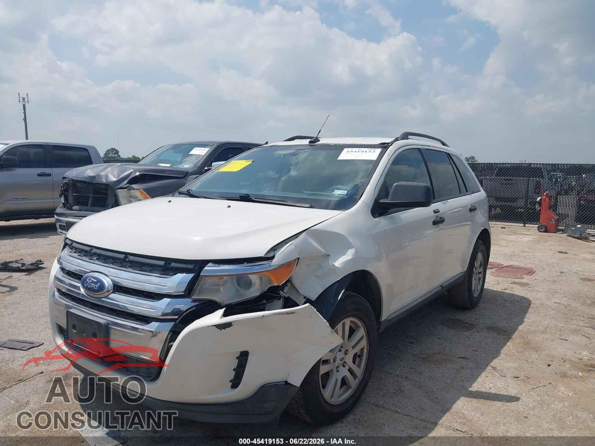 FORD EDGE 2011 - 2FMDK3GC2BBA33950