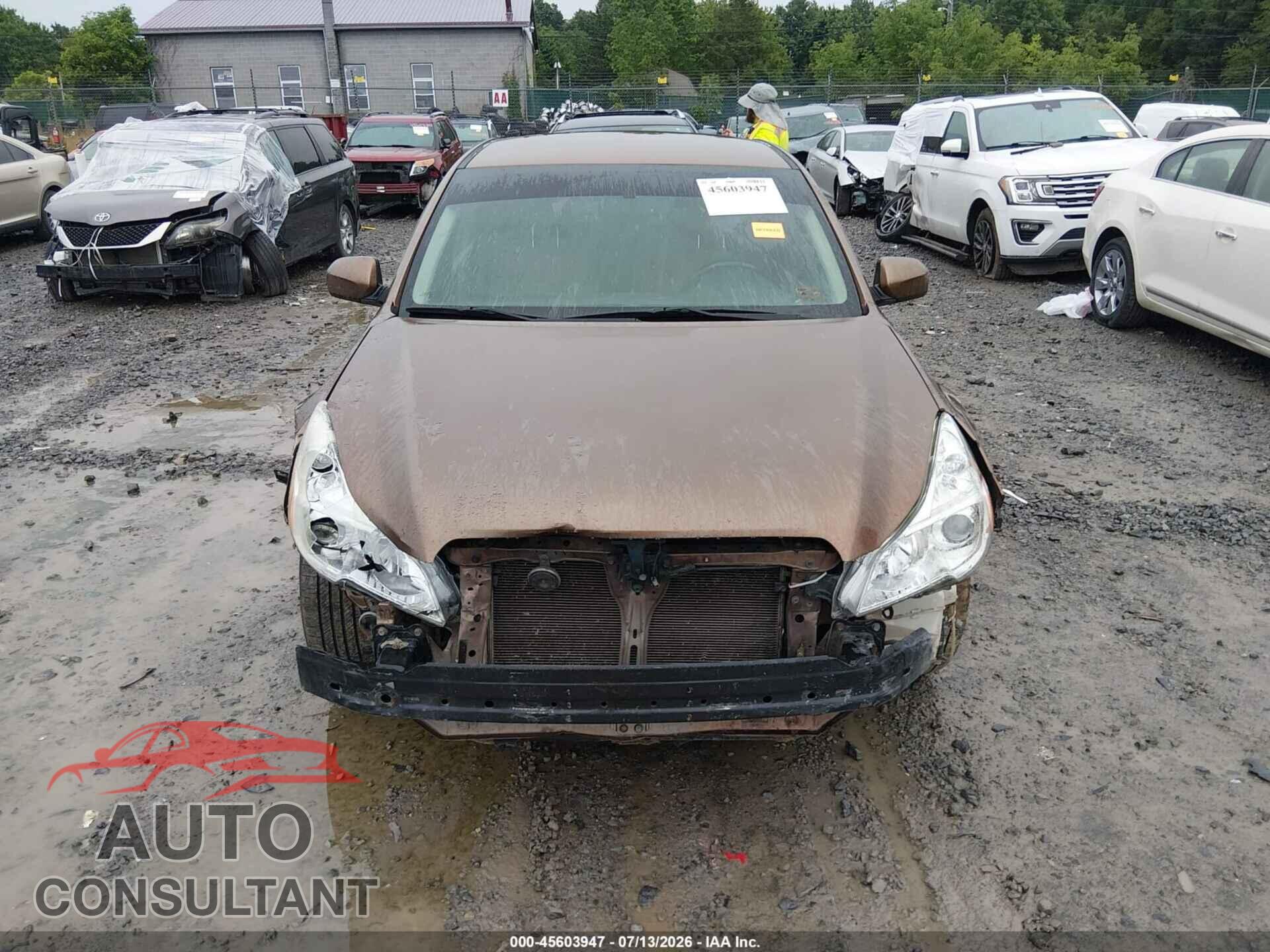 SUBARU LEGACY 2011 - 4S3BMBC67B3255254