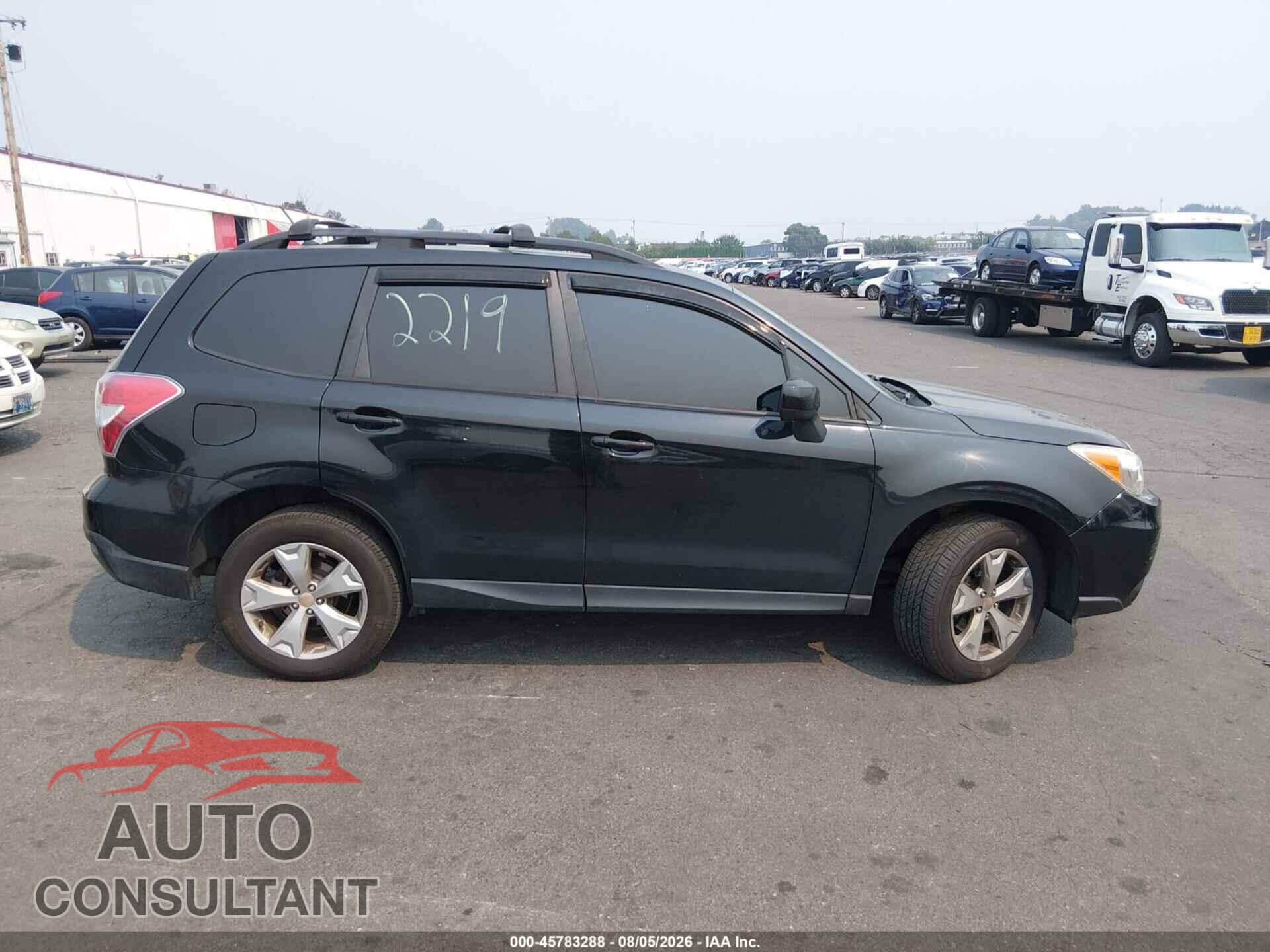 SUBARU FORESTER 2015 - JF2SJADC6FH585274