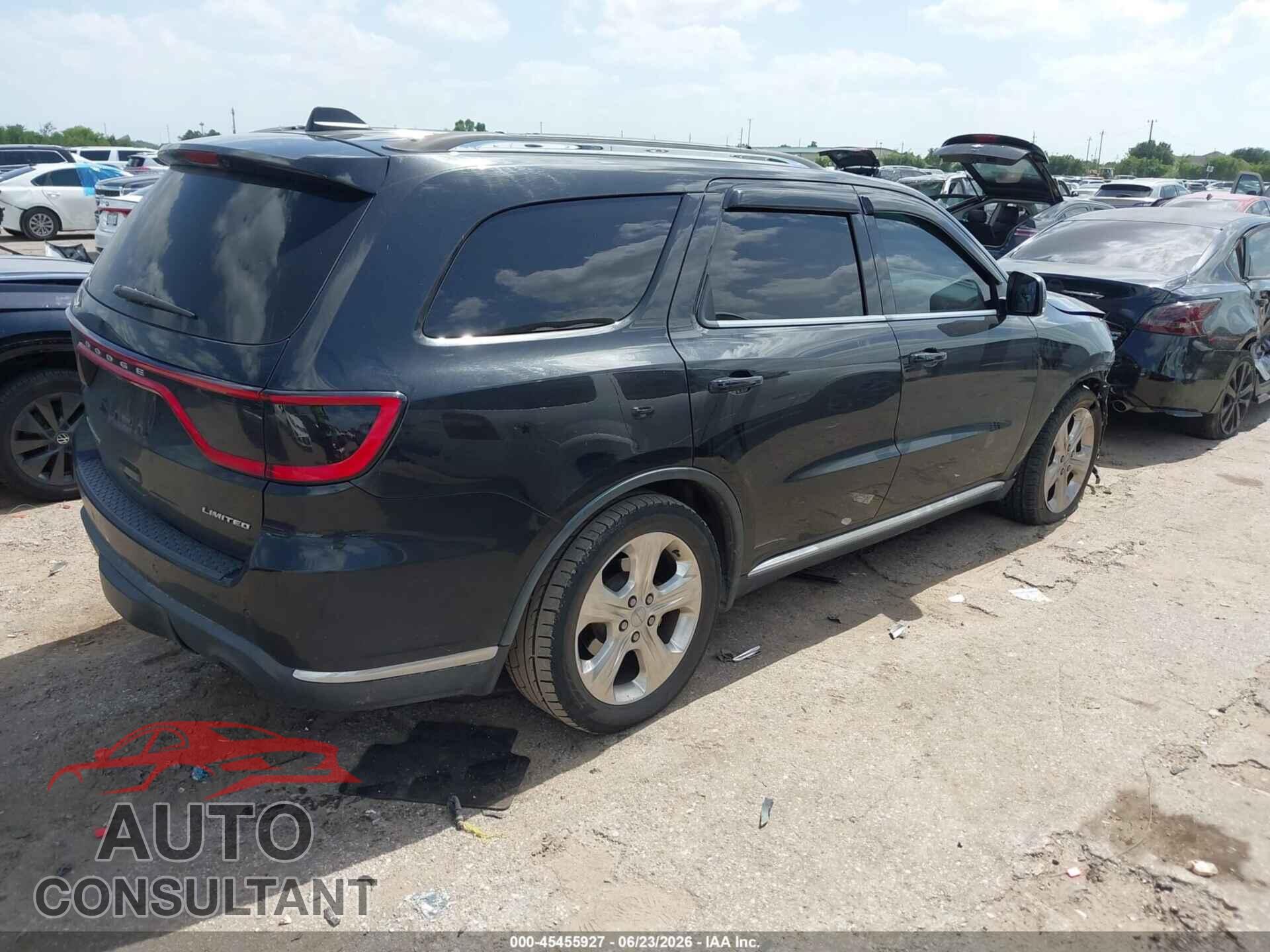 DODGE DURANGO 2015 - 1C4RDHDG1FC764299