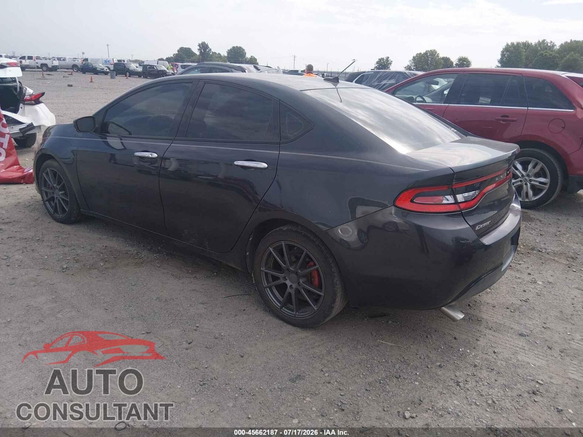 DODGE DART 2013 - 1C3CDFCA6DD200554