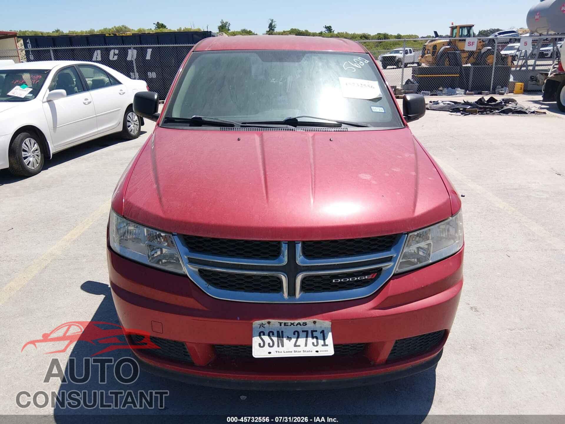 DODGE JOURNEY 2015 - 3C4PDCAB2FT645622