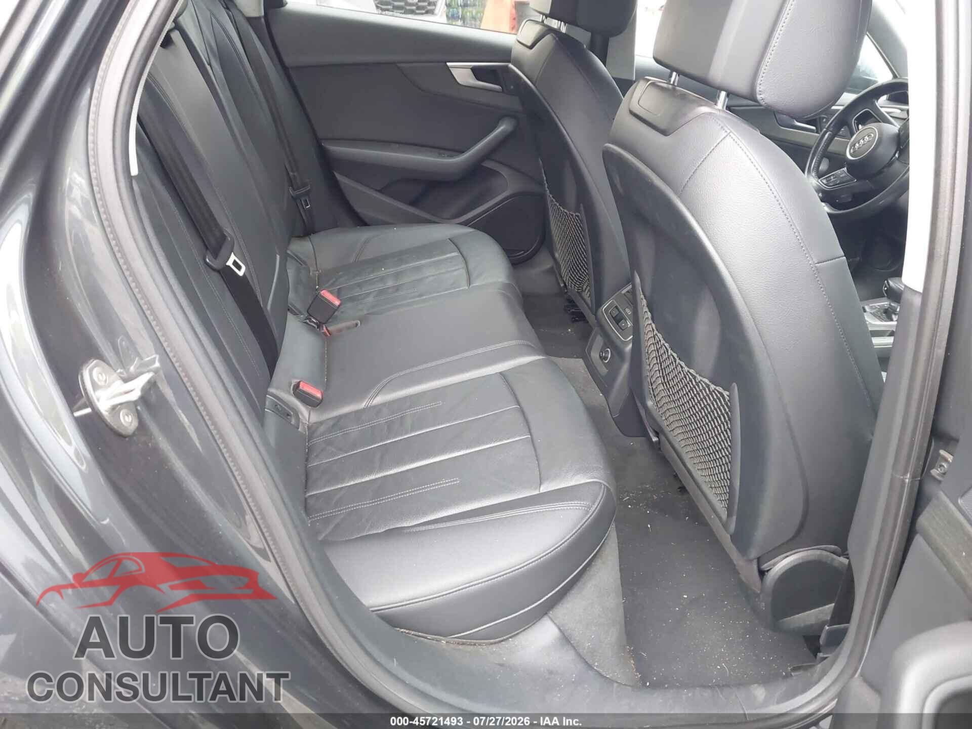 AUDI A4 2017 - WAUGMAF47HN071551