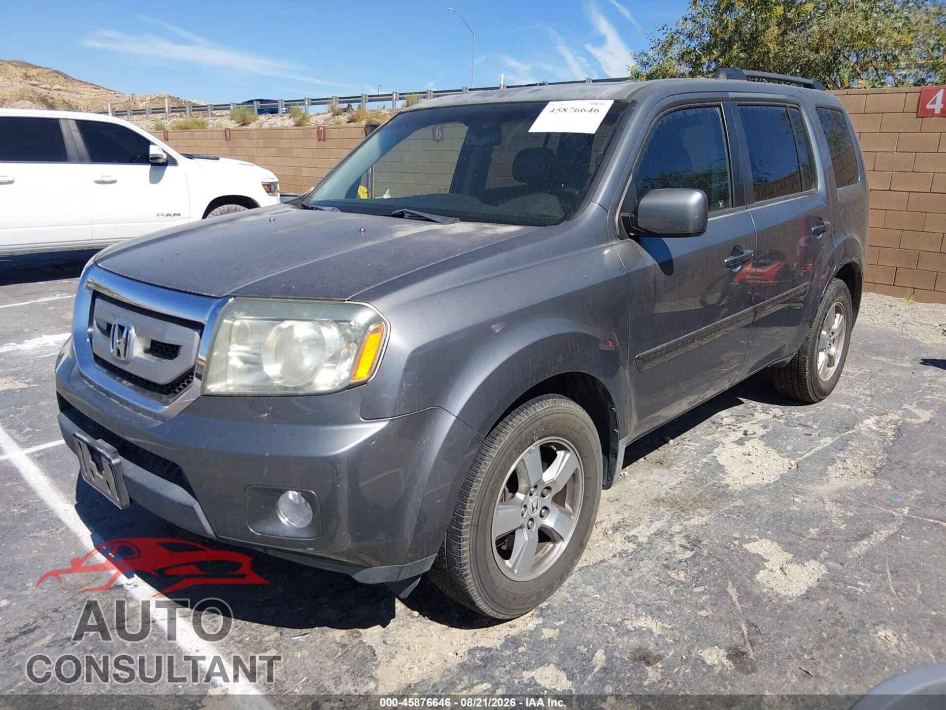 HONDA PILOT 2009 - 5FNYF38569B013997